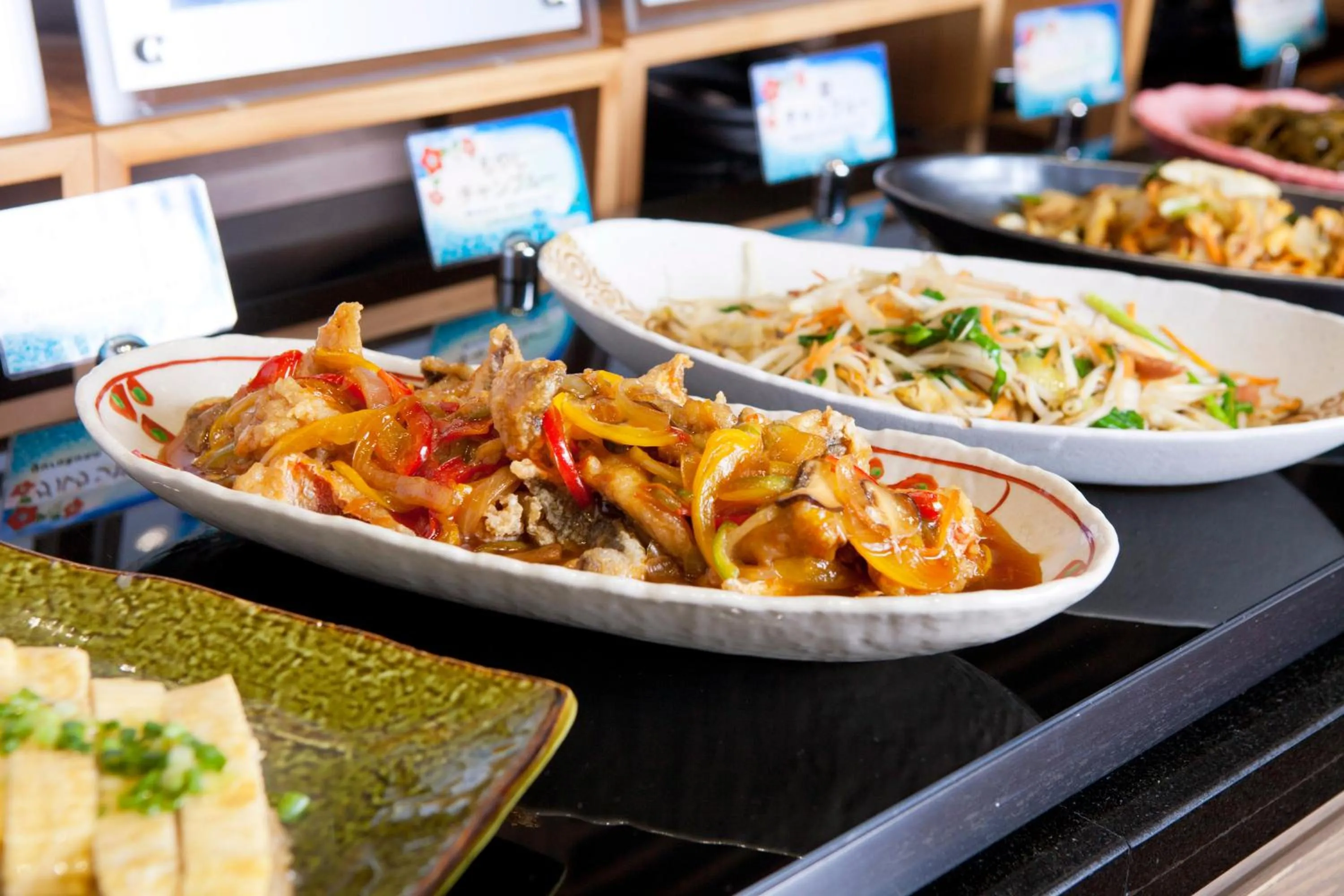 Food close-up in Almont Hotel Naha Kenchomae