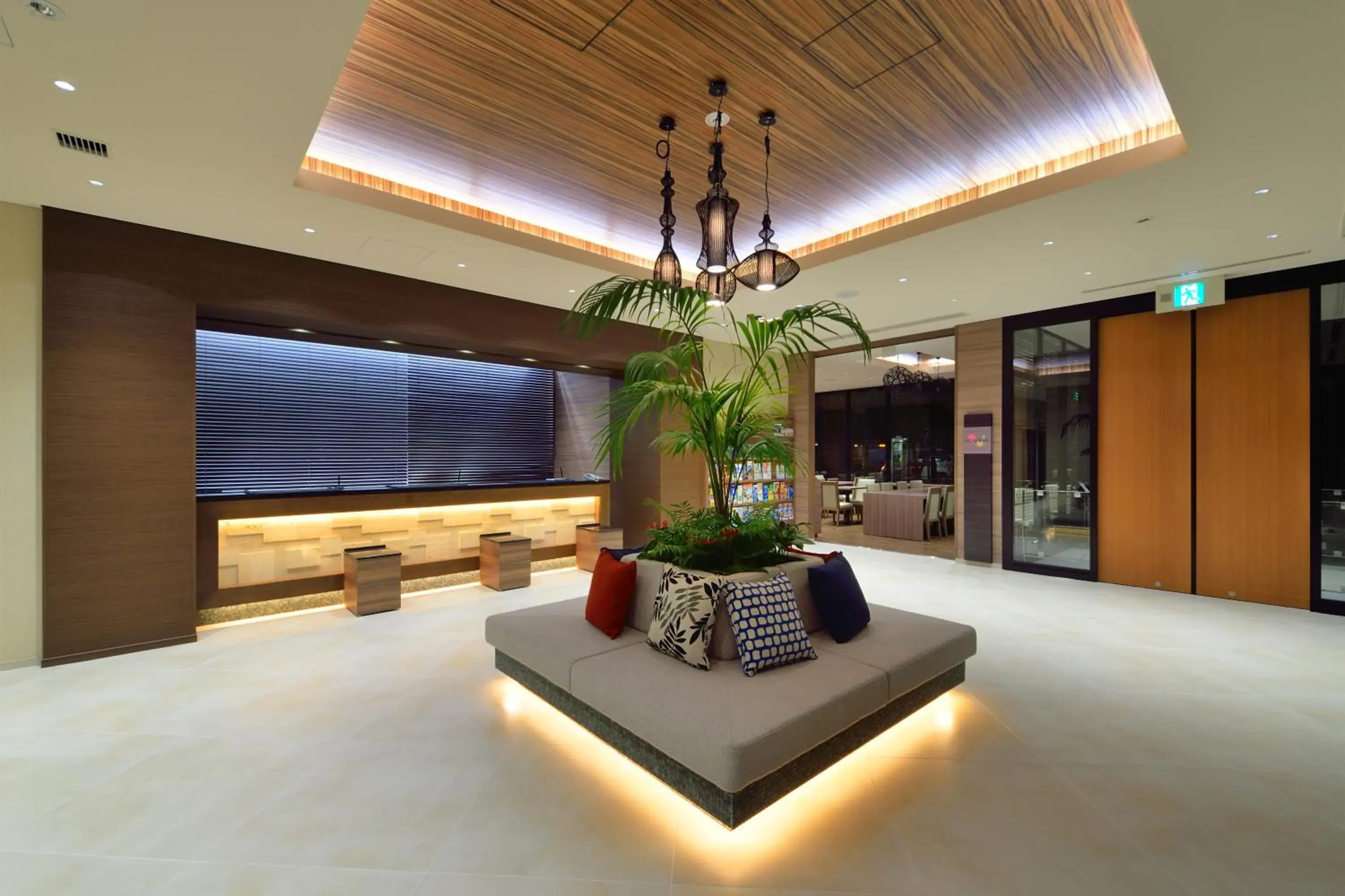 Lobby or reception in Almont Hotel Naha Kenchomae Lobby or reception in Almont Hotel Naha Kenchomae