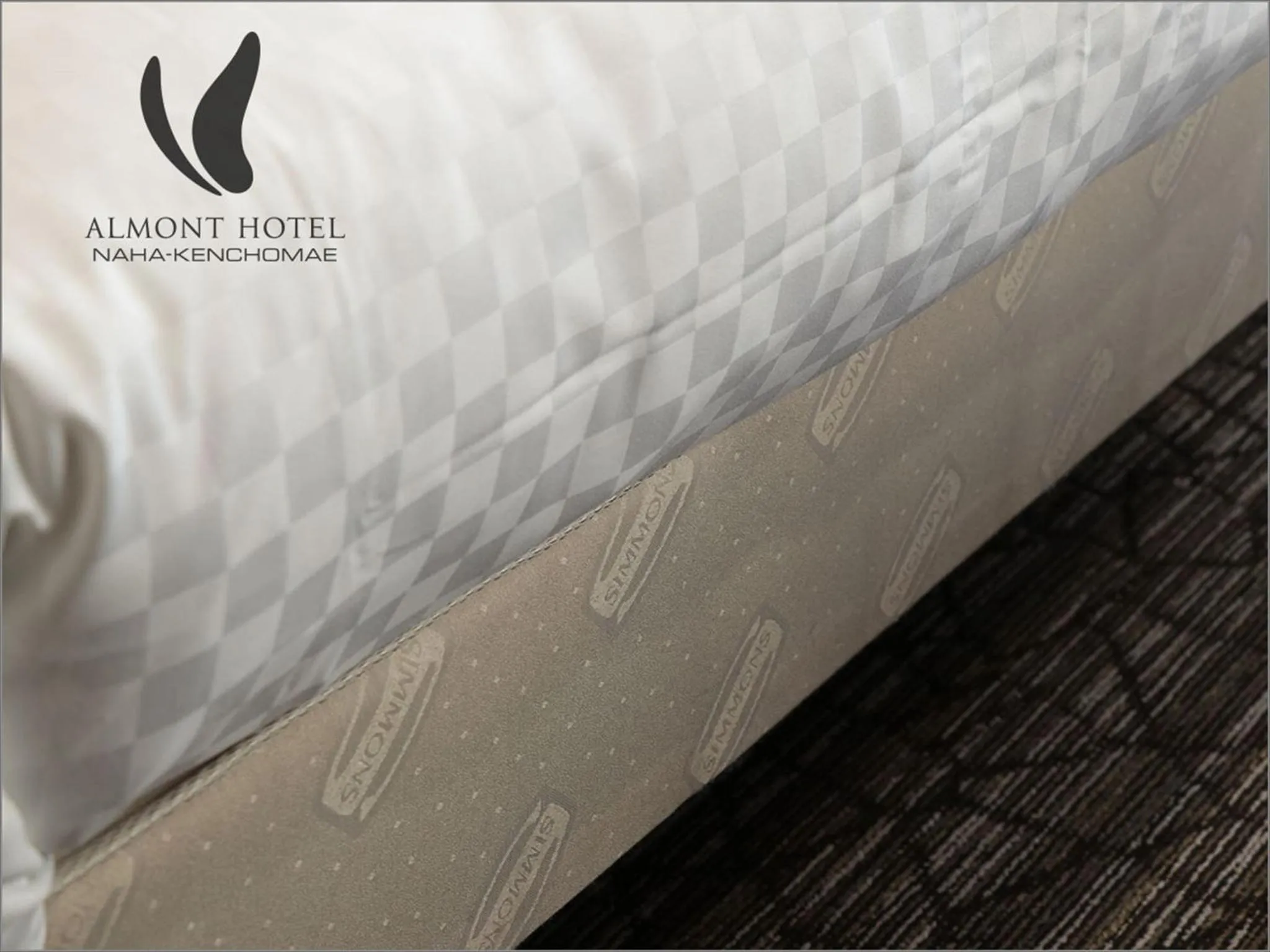 Bed in Almont Hotel Naha Kenchomae