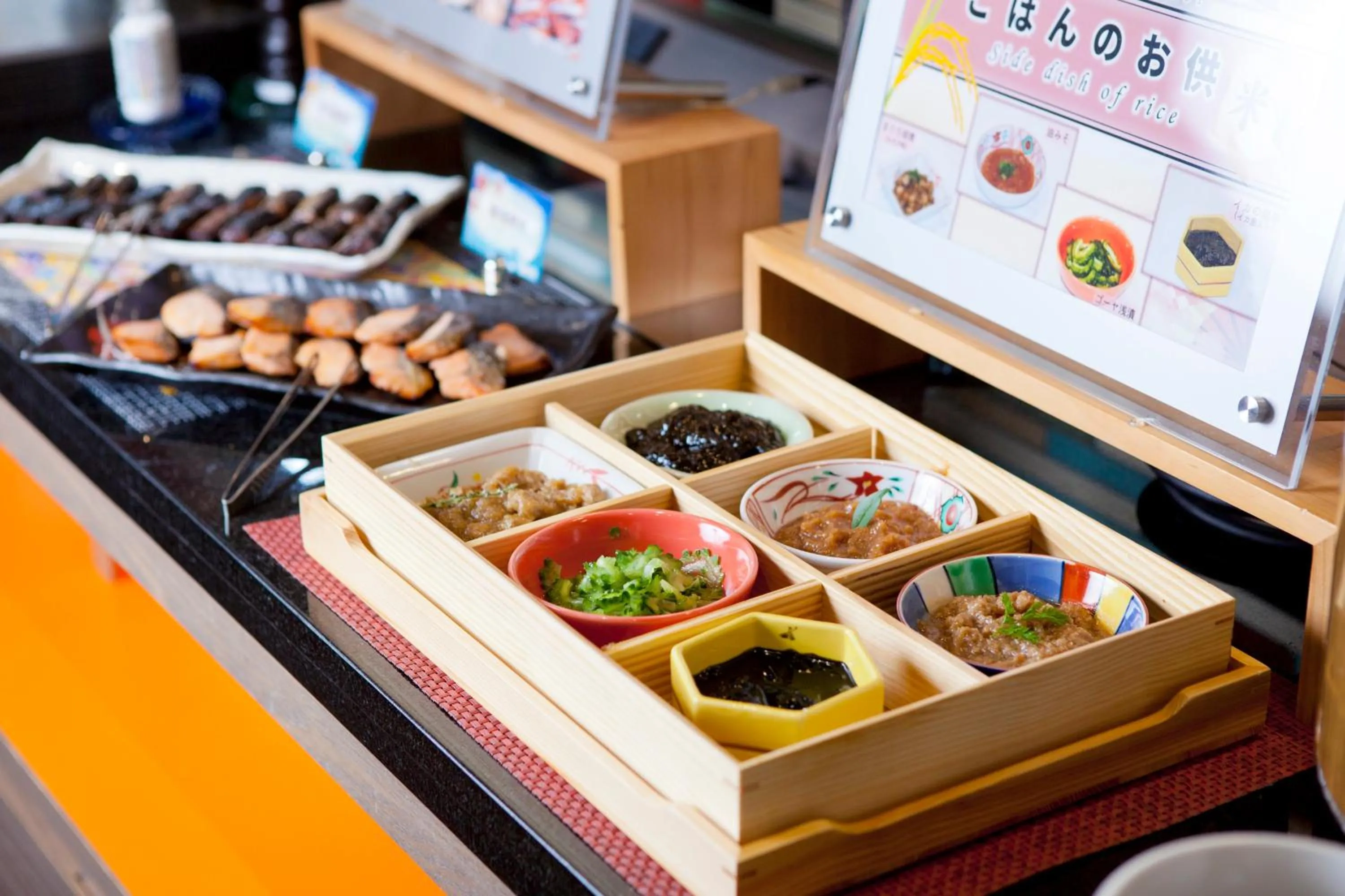 Food close-up in Almont Hotel Naha Kenchomae