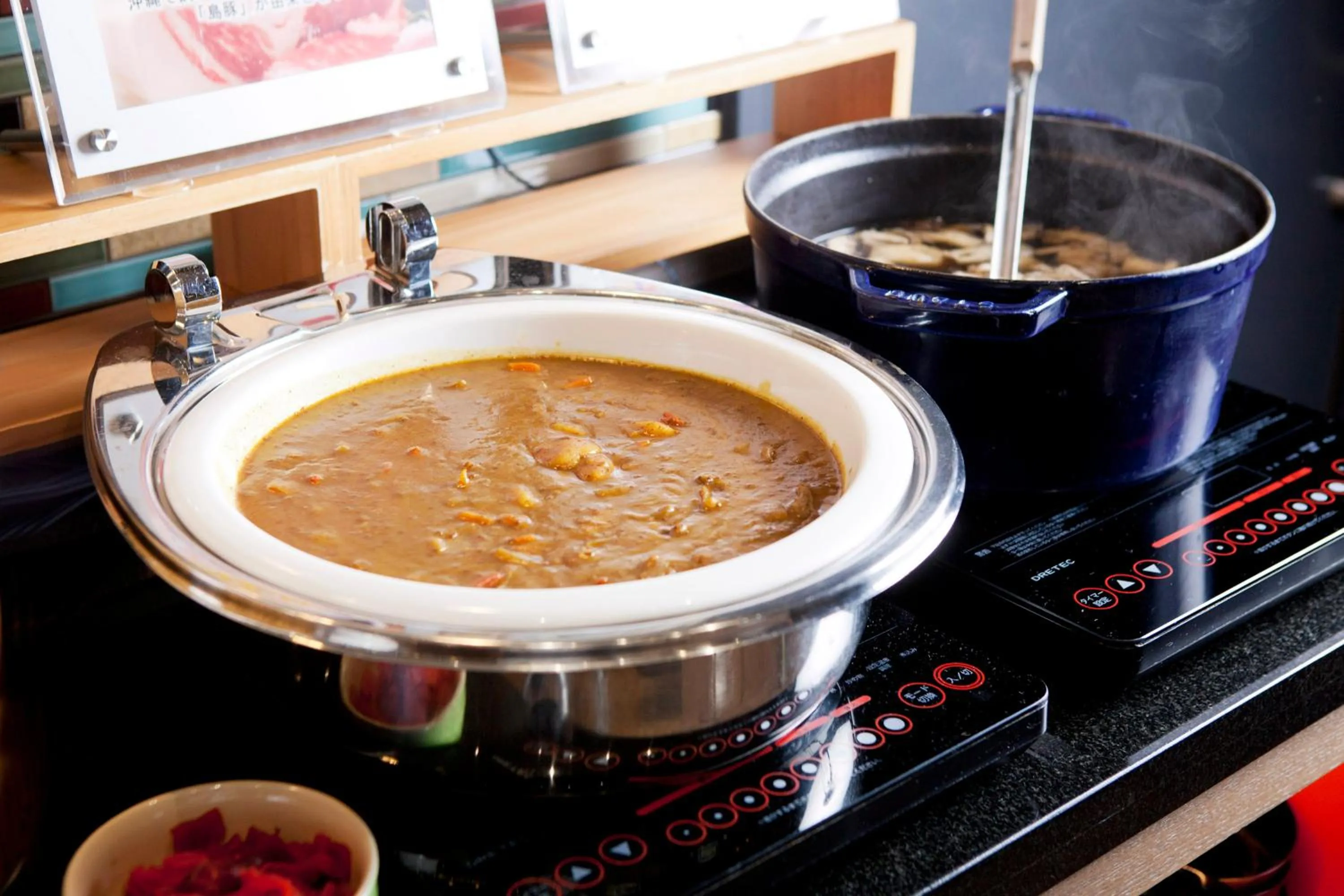 Food close-up in Almont Hotel Naha Kenchomae