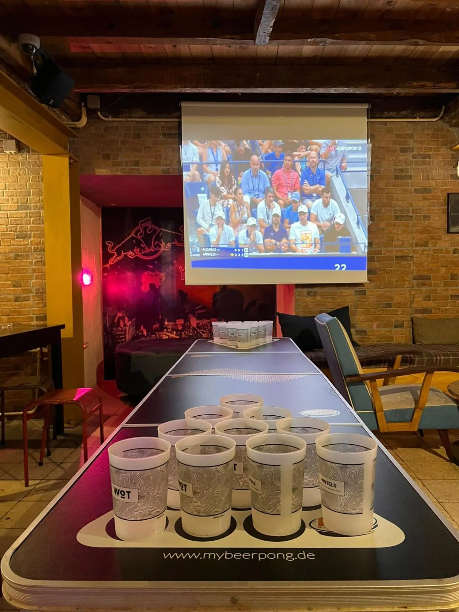 Game Room in WOT New Lisbon Social