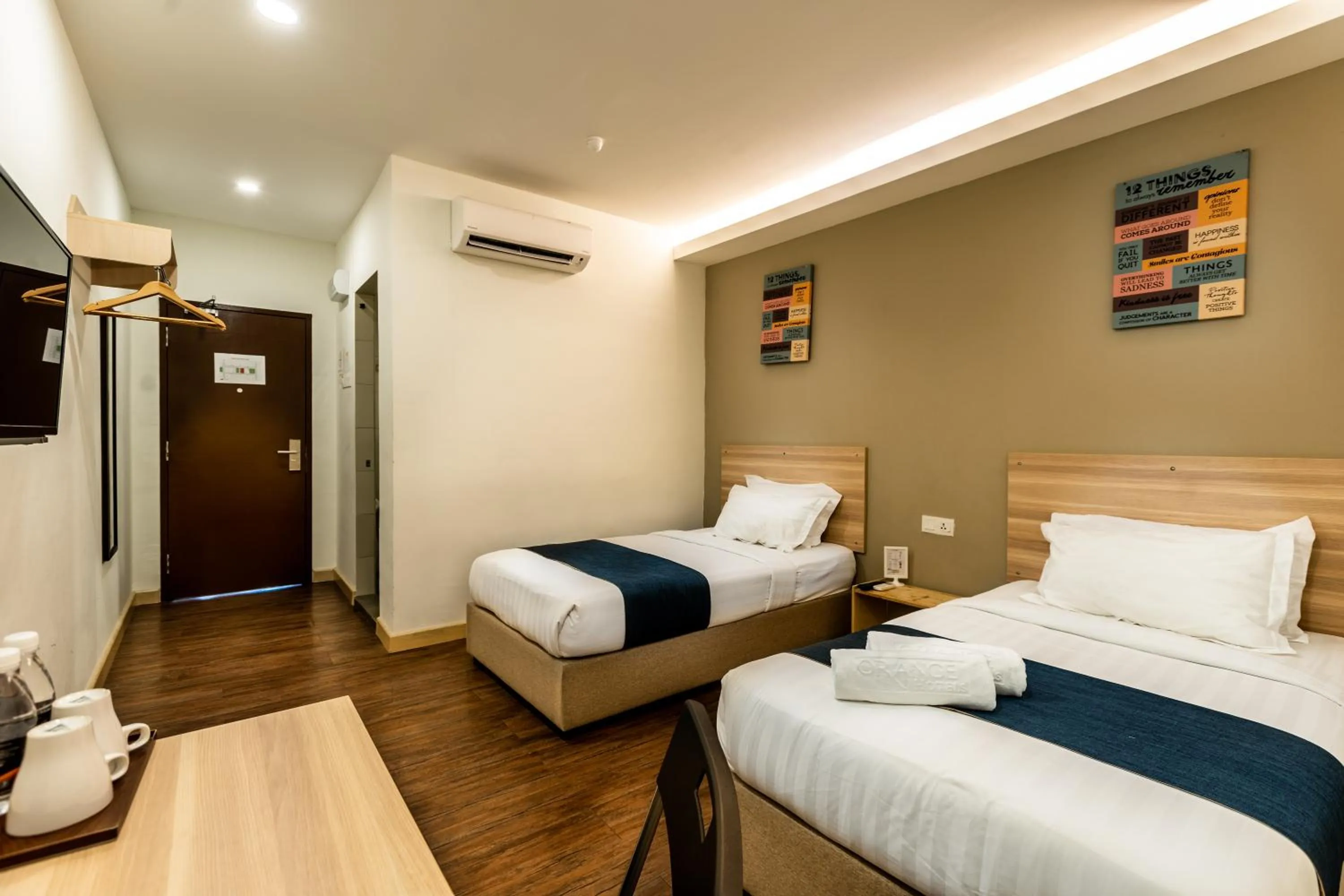 Bed in 1 Orange Hotel Sungai Buloh