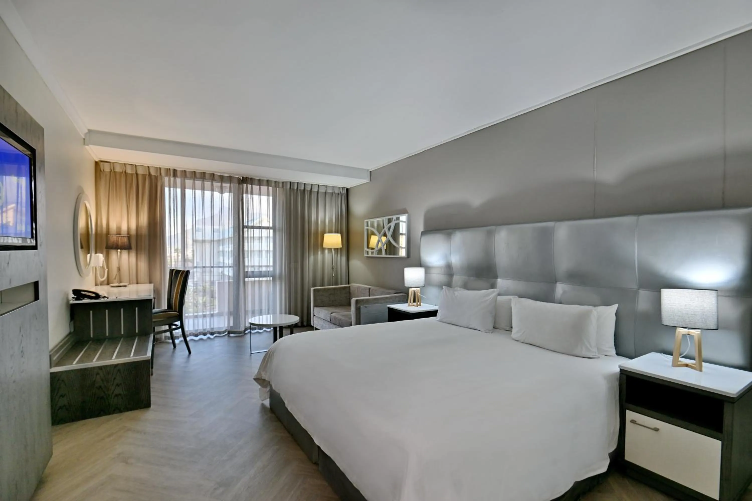 Bed in Lagoon Beach Hotel & Spa