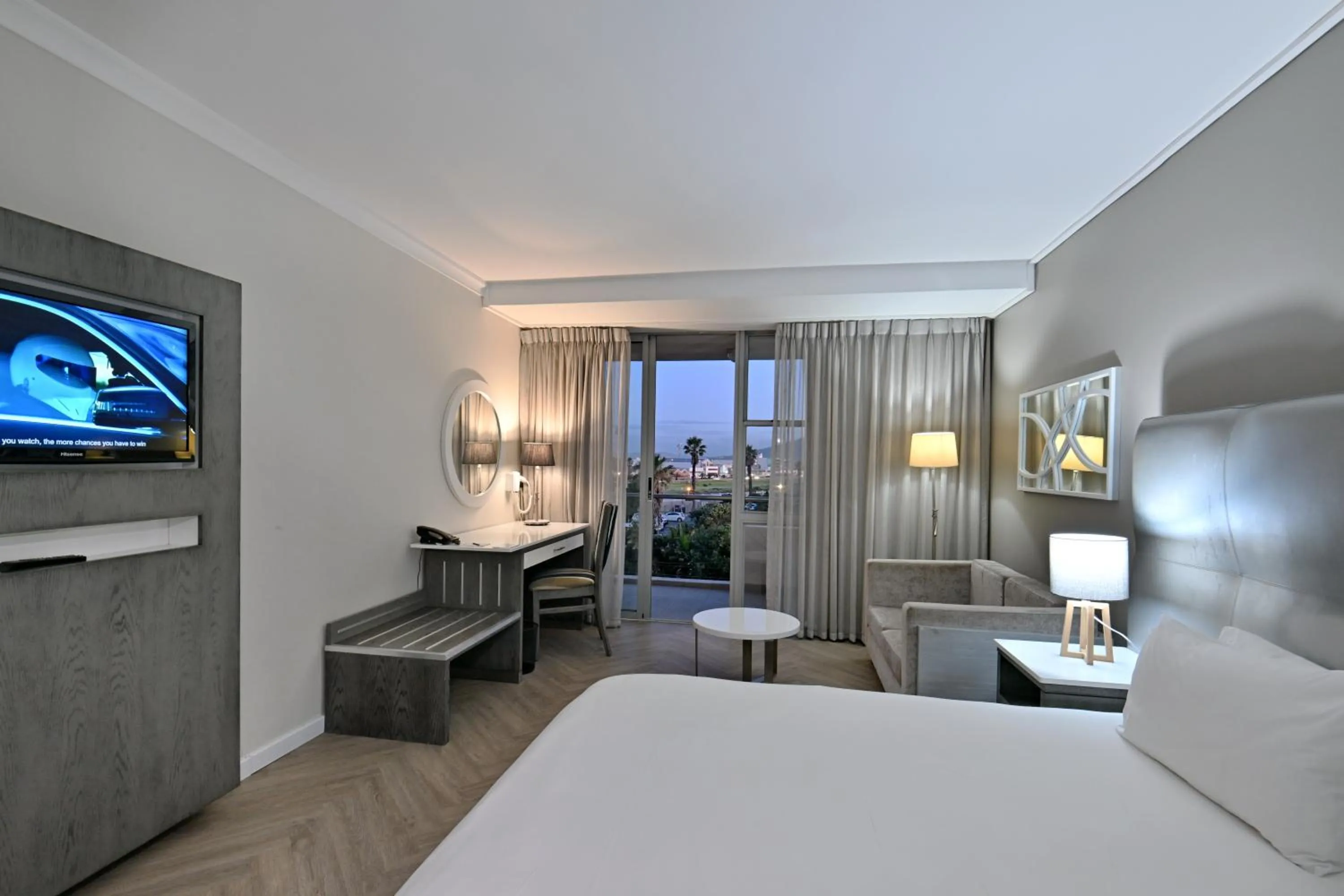 Bed in Lagoon Beach Hotel & Spa