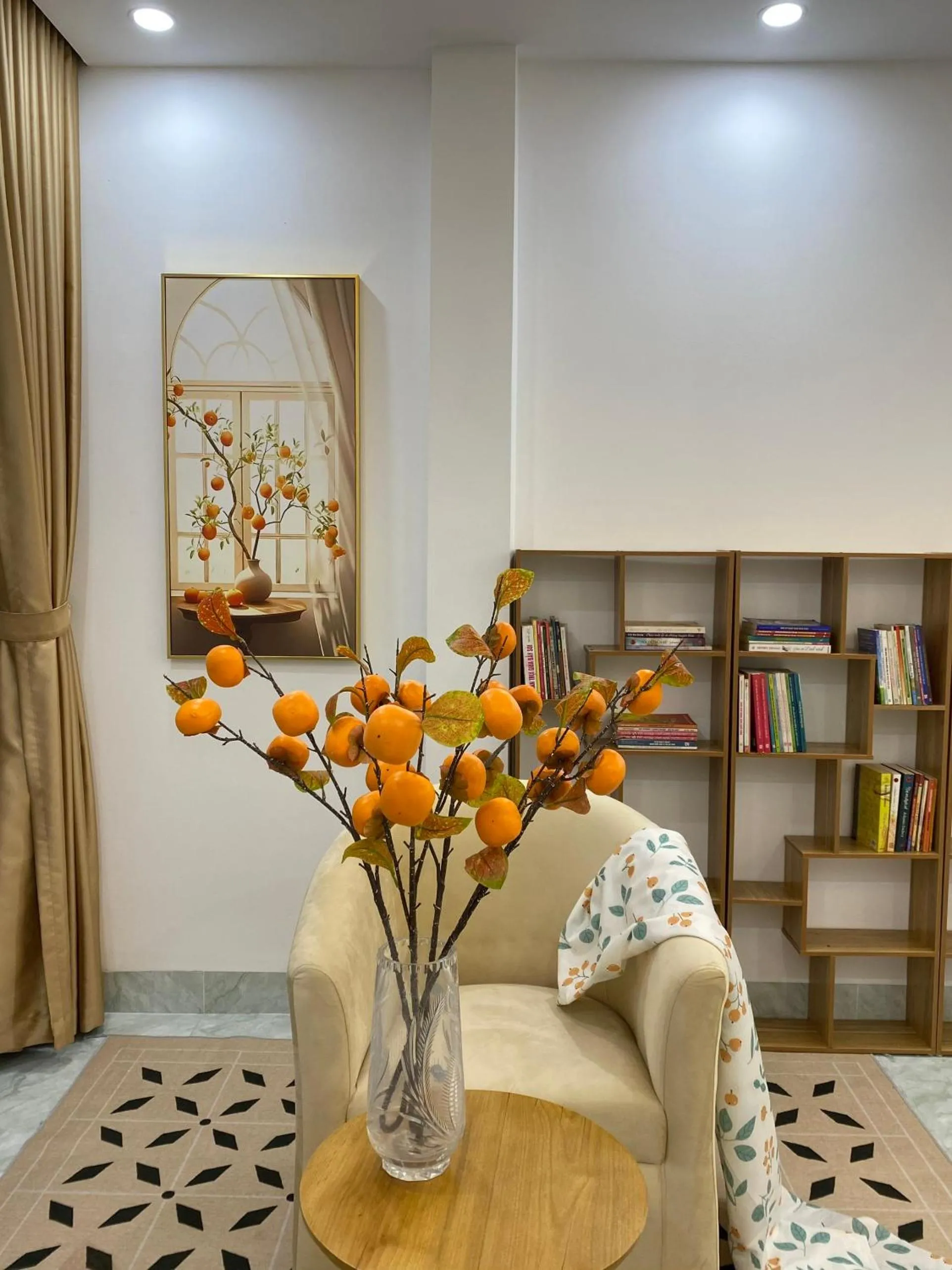 Library in Grand C Homestay