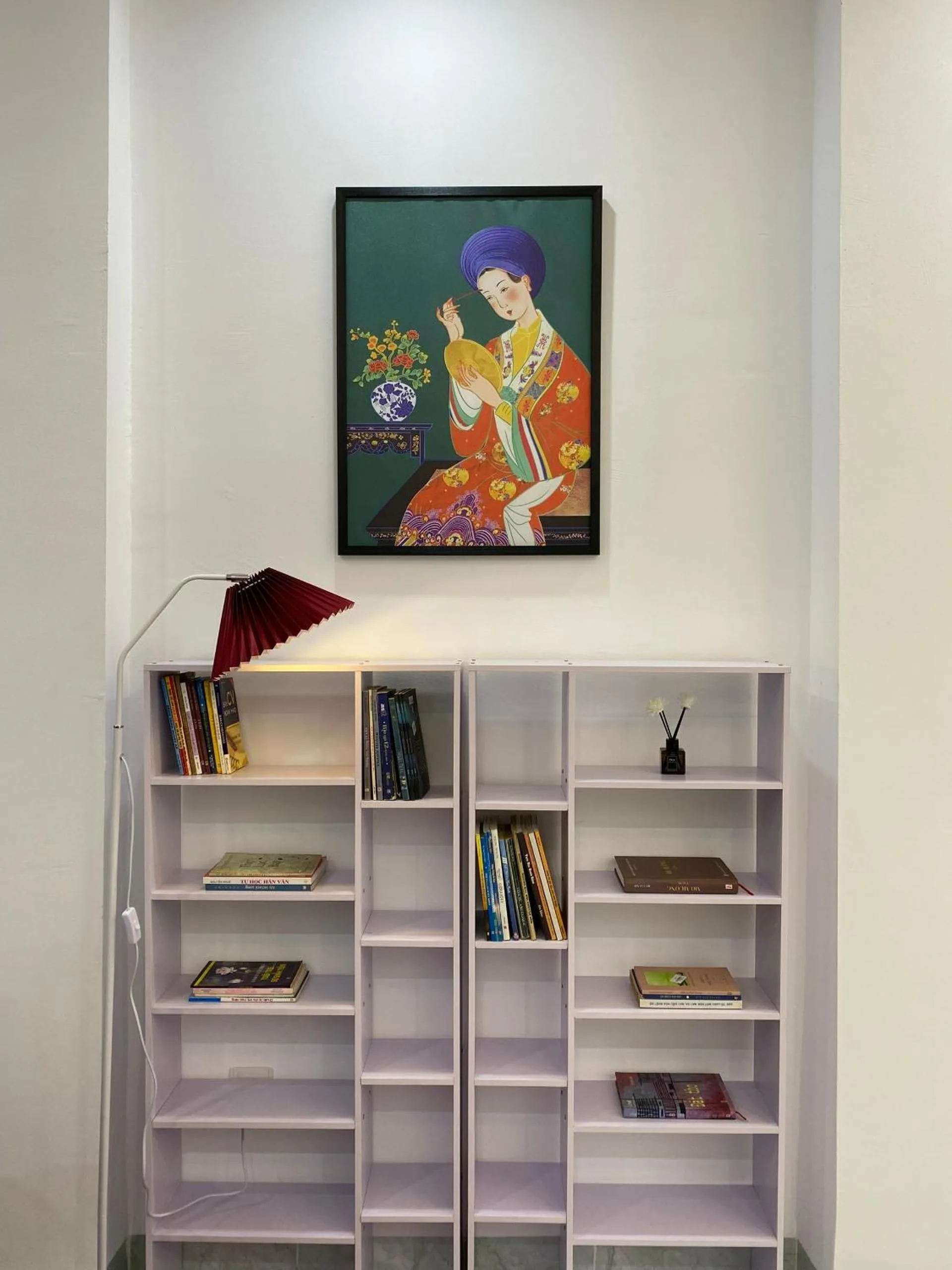 Library in Grand C Homestay