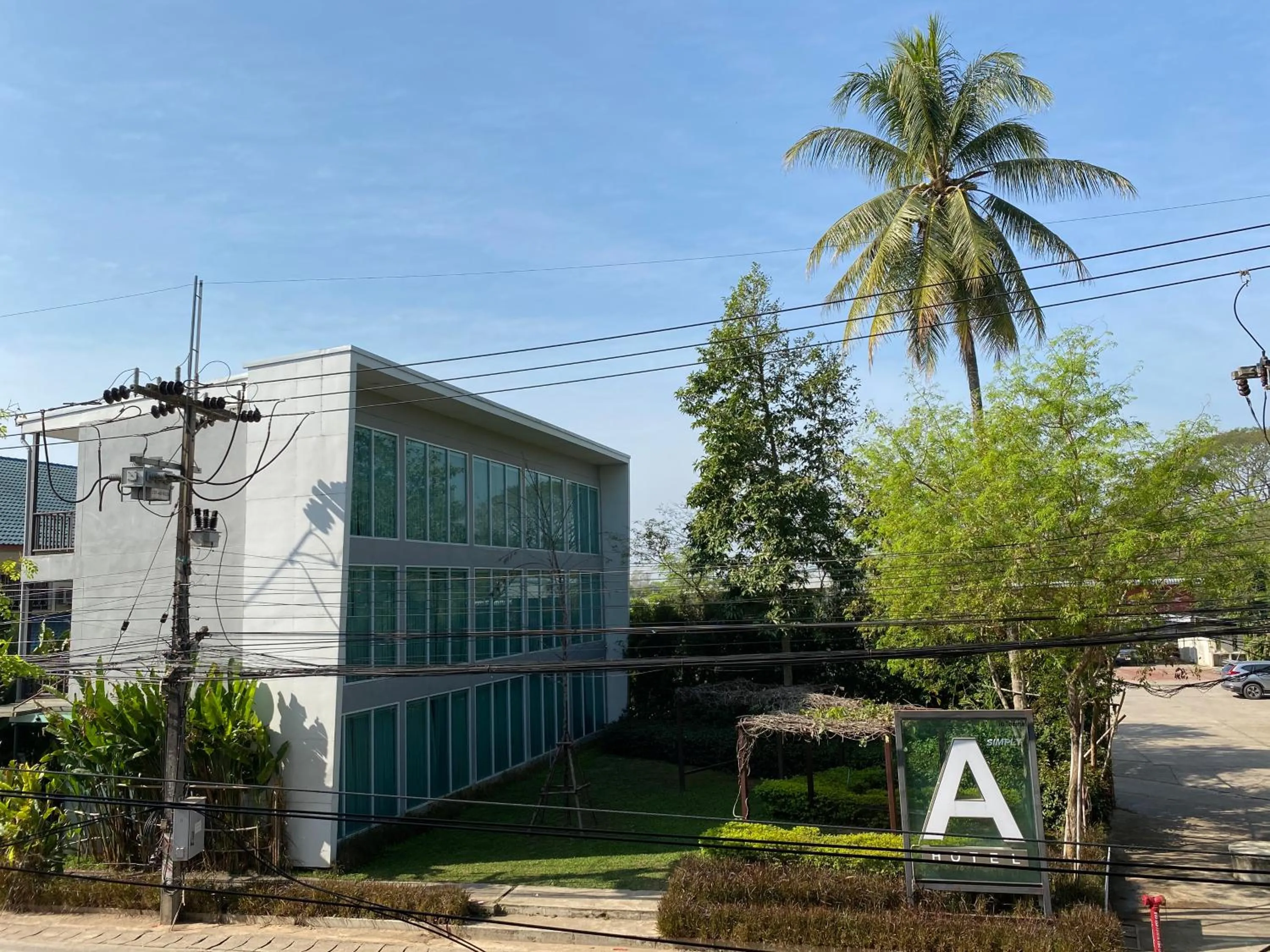 Facade/entrance in A Hotel Simply