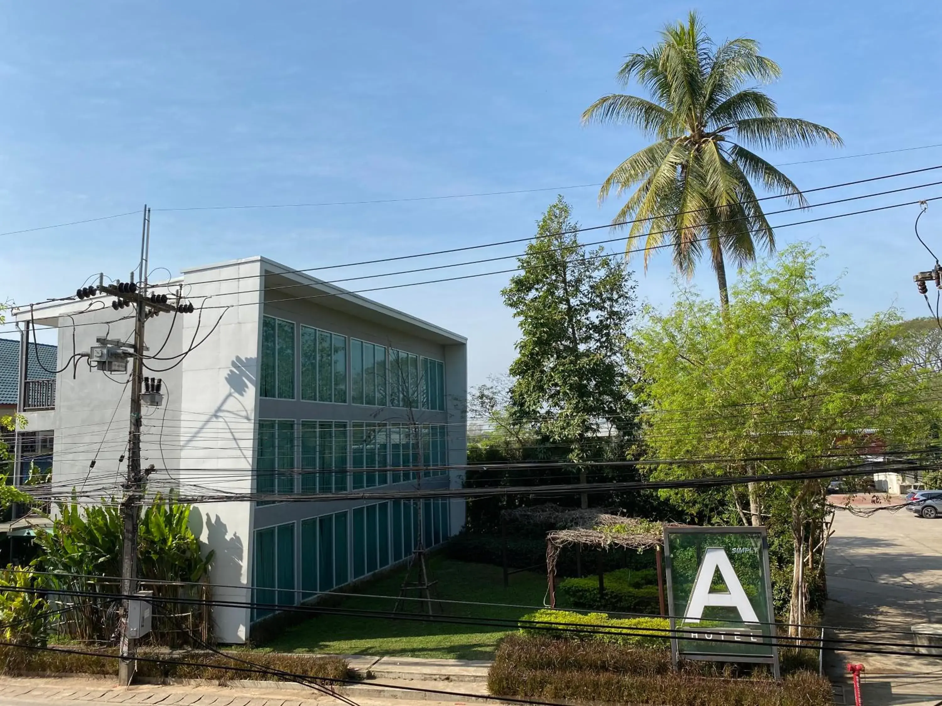 Facade/entrance in A Hotel Simply Facade/entrance in A Hotel Simply