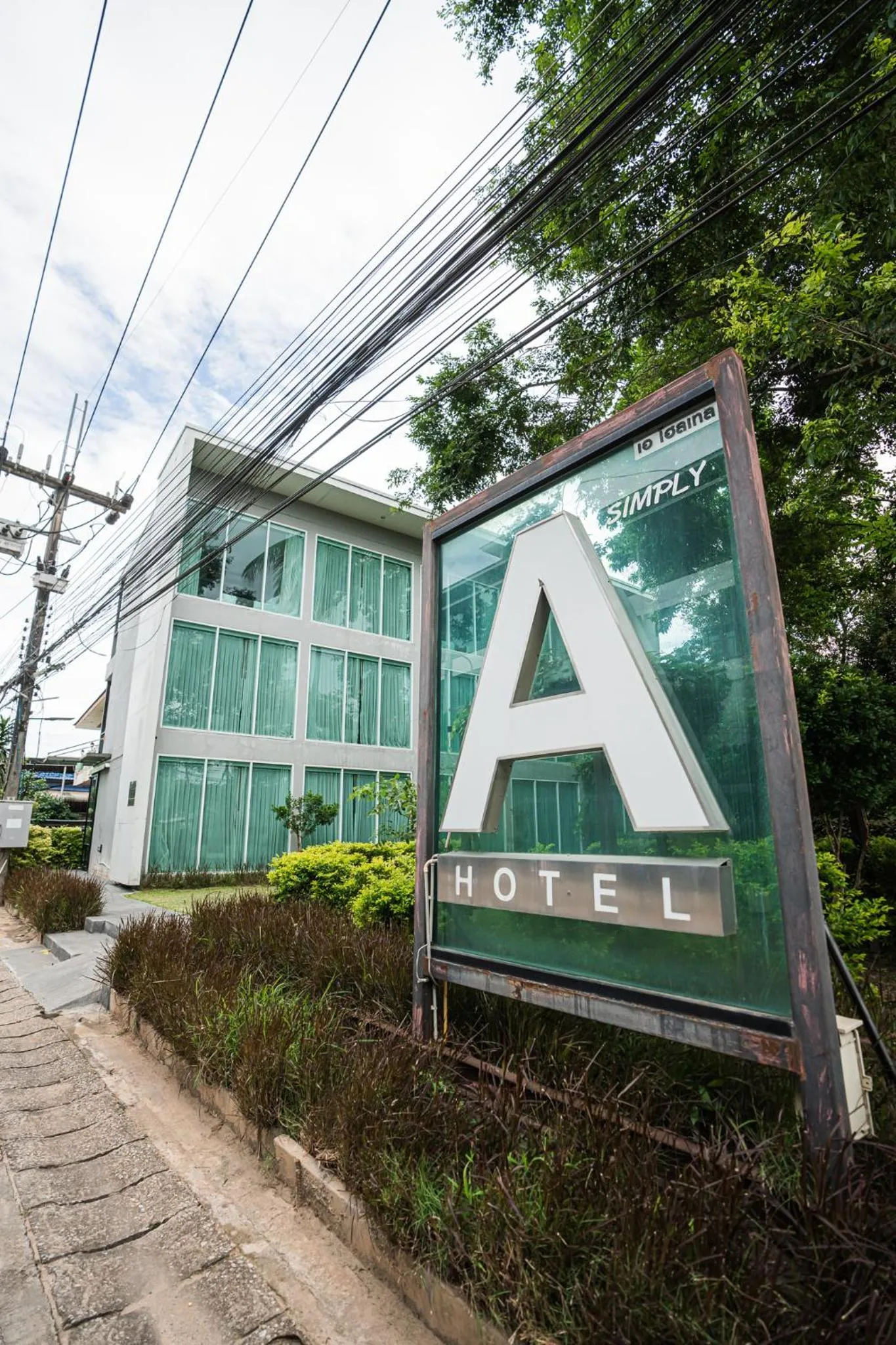 Property building in A Hotel Simply