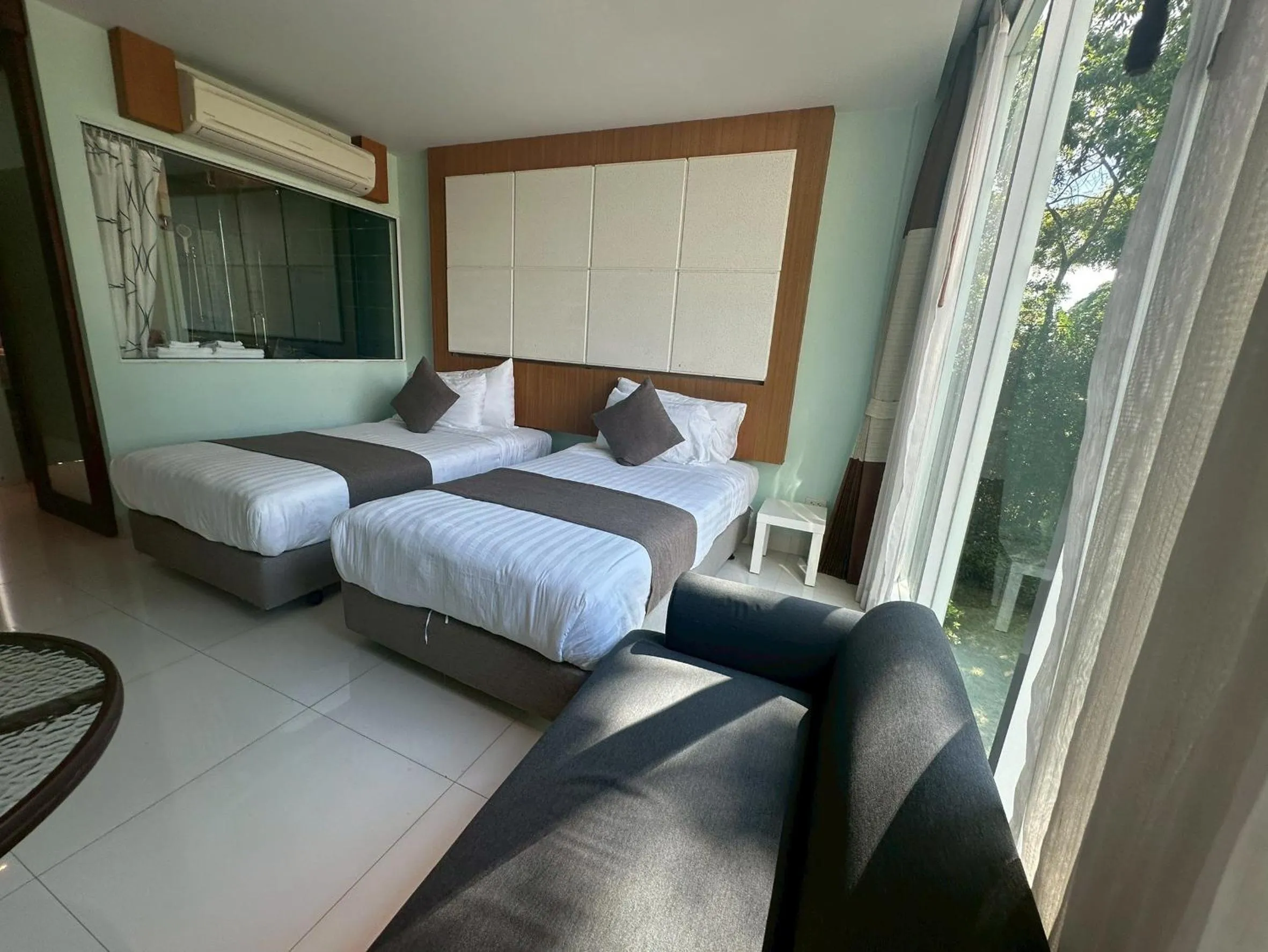 Photo of the whole room, Bed in A Hotel Simply