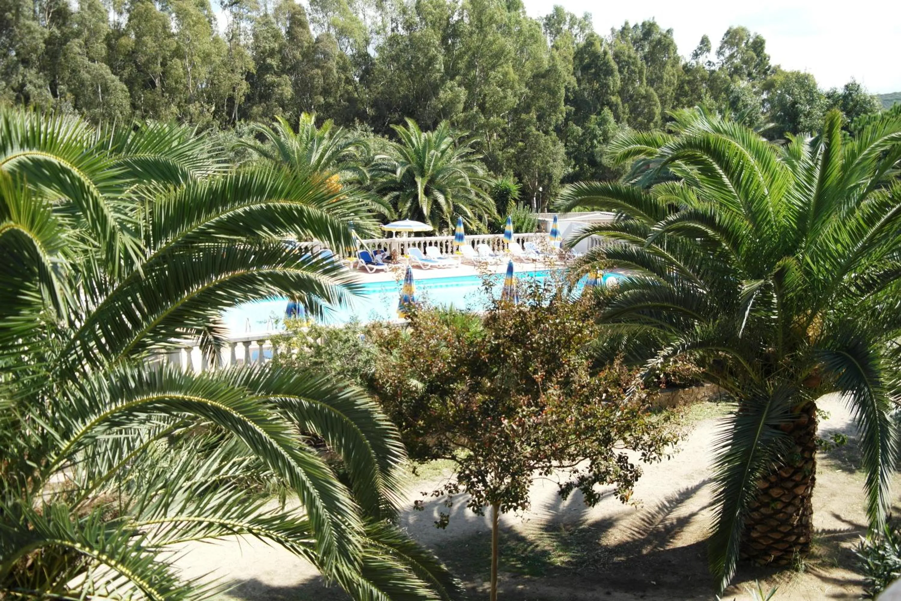 Pool view in Residence Thalassa
