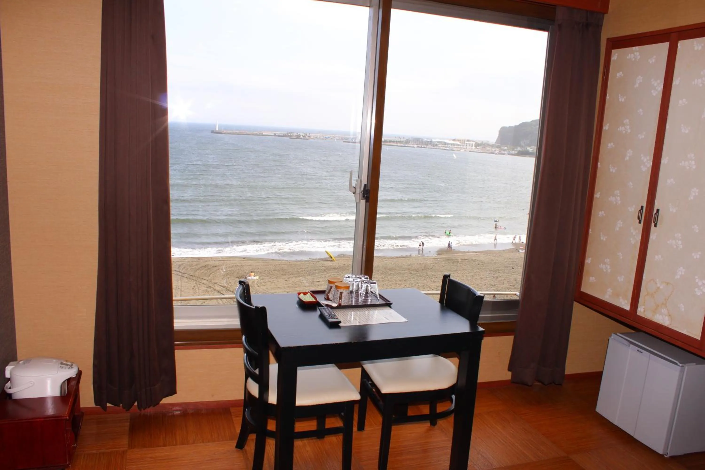Seating area in Hotel Shiosai