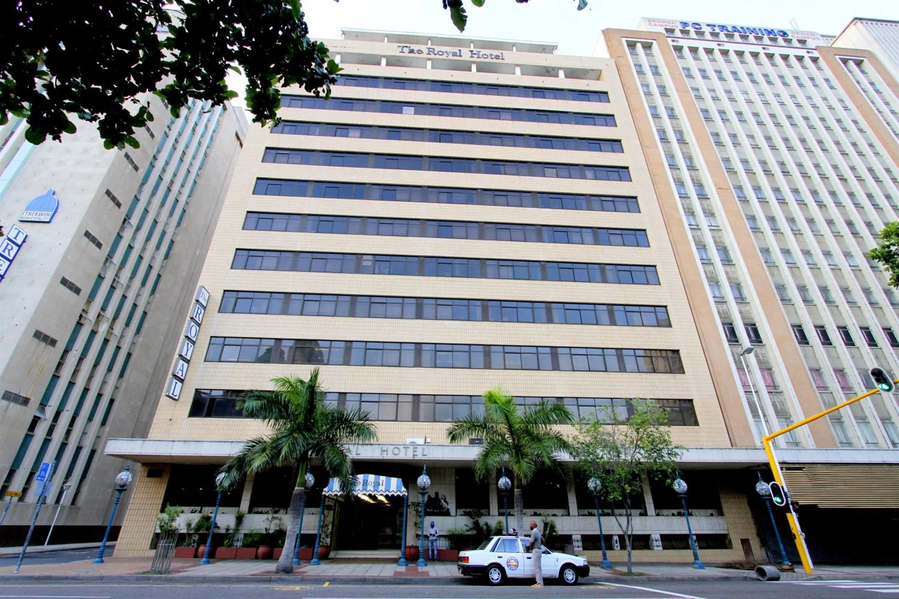 Facade/entrance in The Royal Hotel by Coastlands Hotels & Resorts