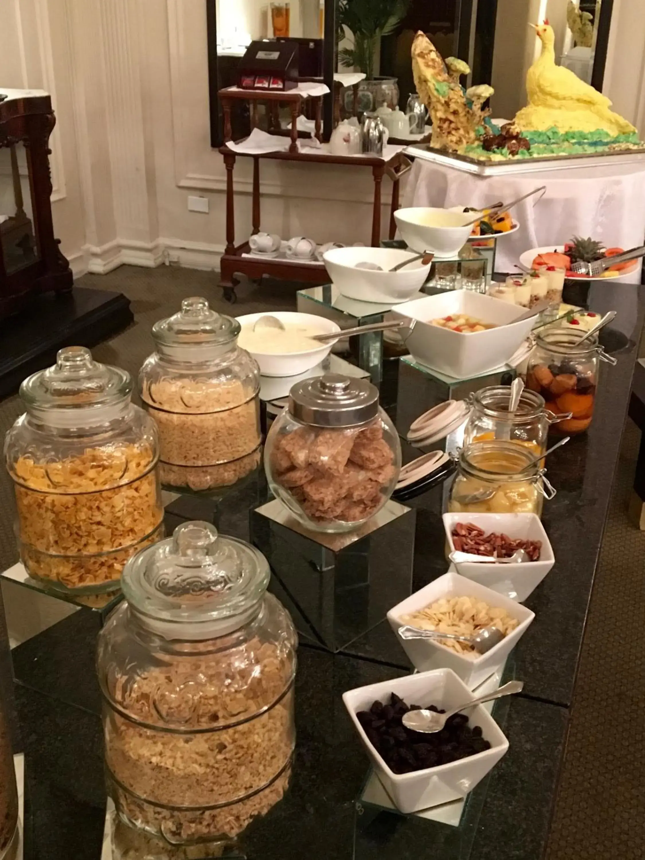 Continental breakfast in The Royal Hotel by Coastlands Hotels & Resorts Continental breakfast in The Royal Hotel by Coastlands Hotels & Resorts