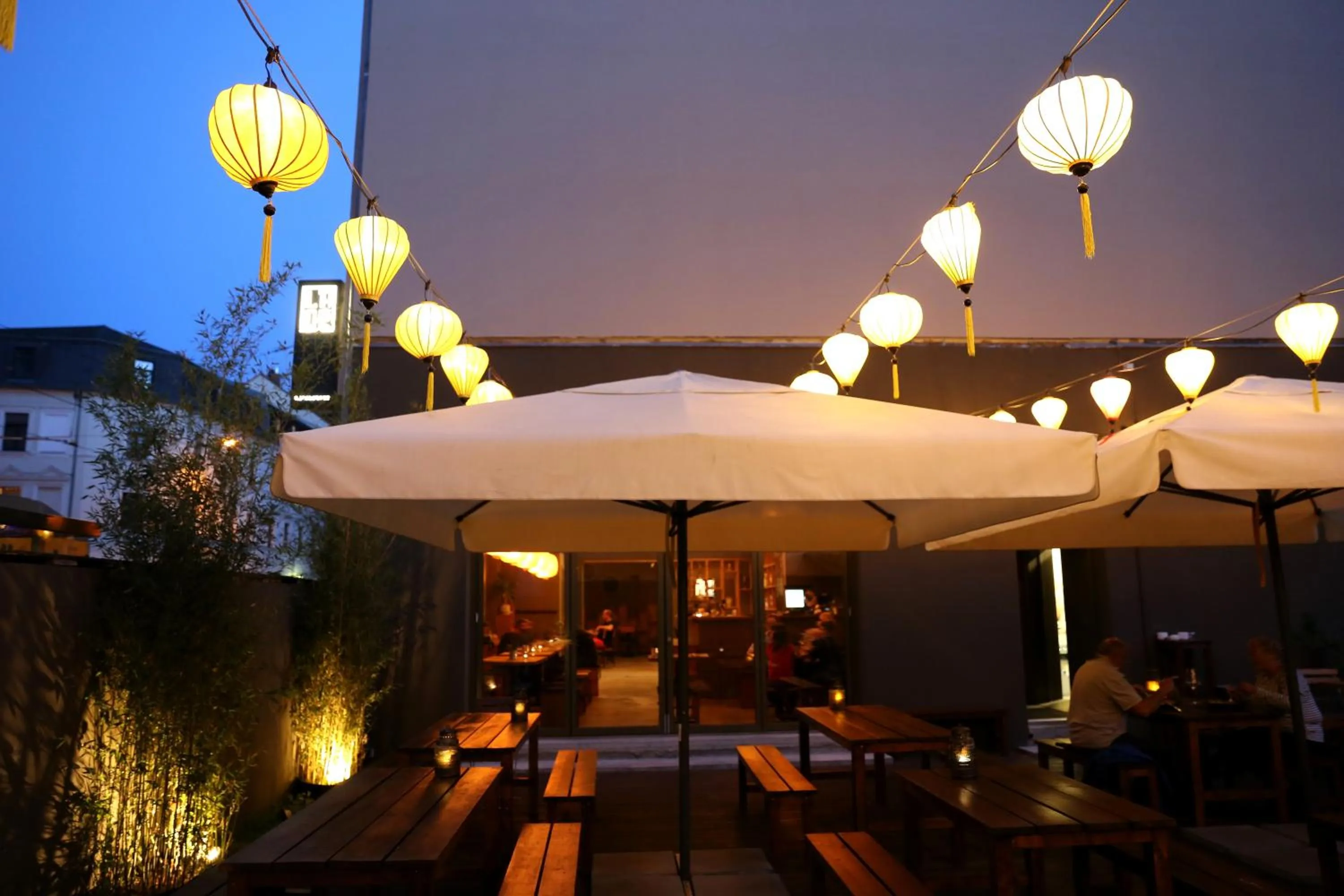 Restaurant/places to eat in Hotel de Saxe Leipzig