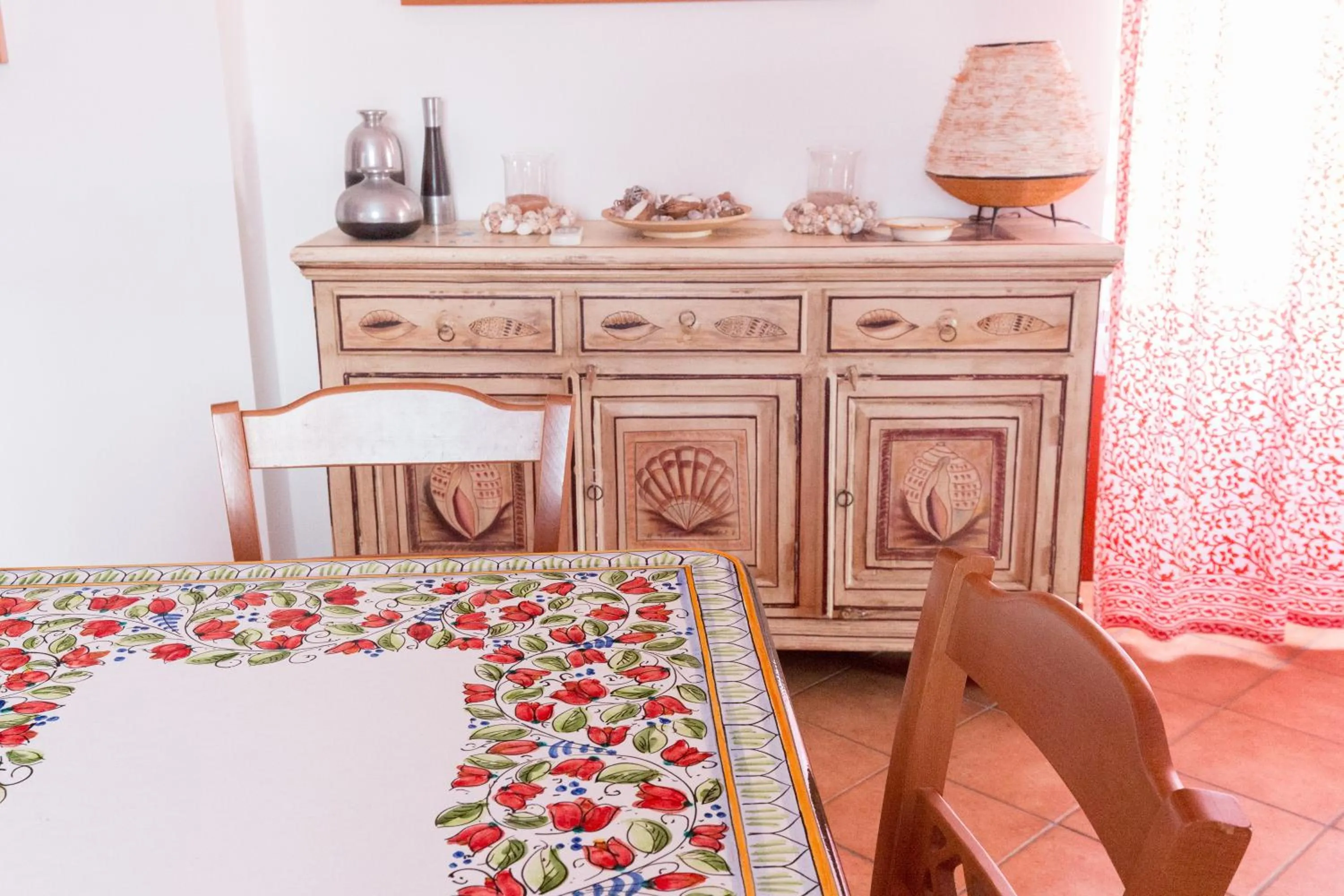 Bed in Il Pesce e il Geco