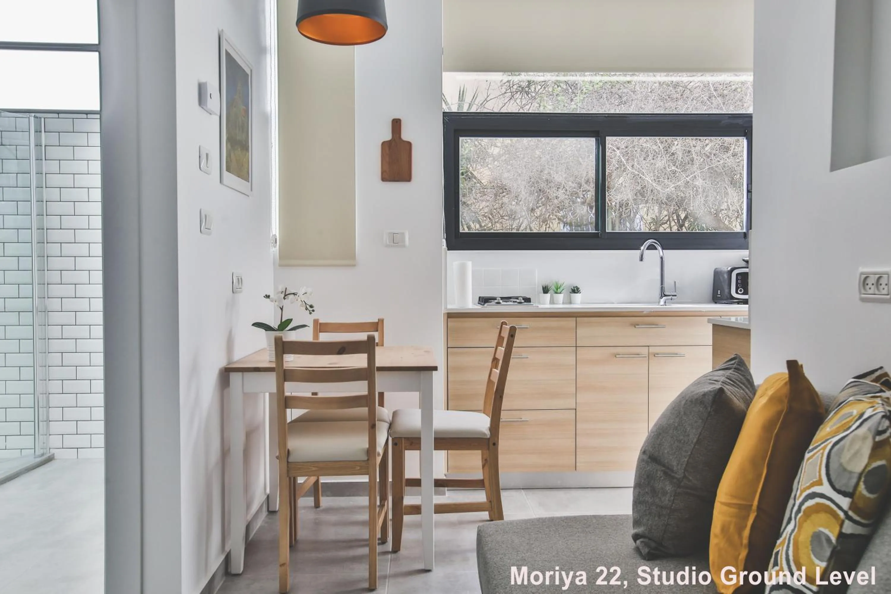 Dining area in Carmel Boutique Apartments