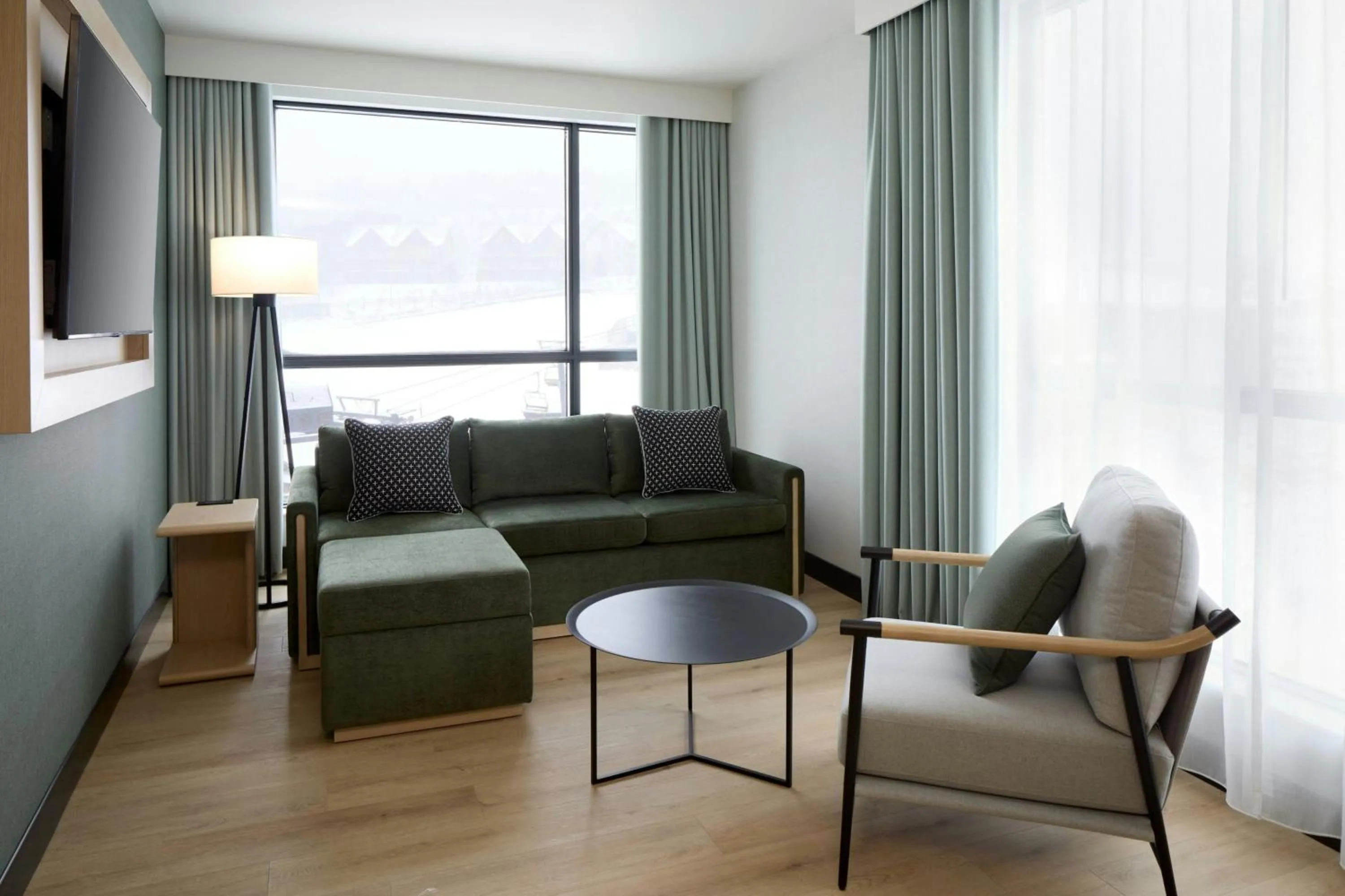 Living room in Residence Inn by Marriott Bromont