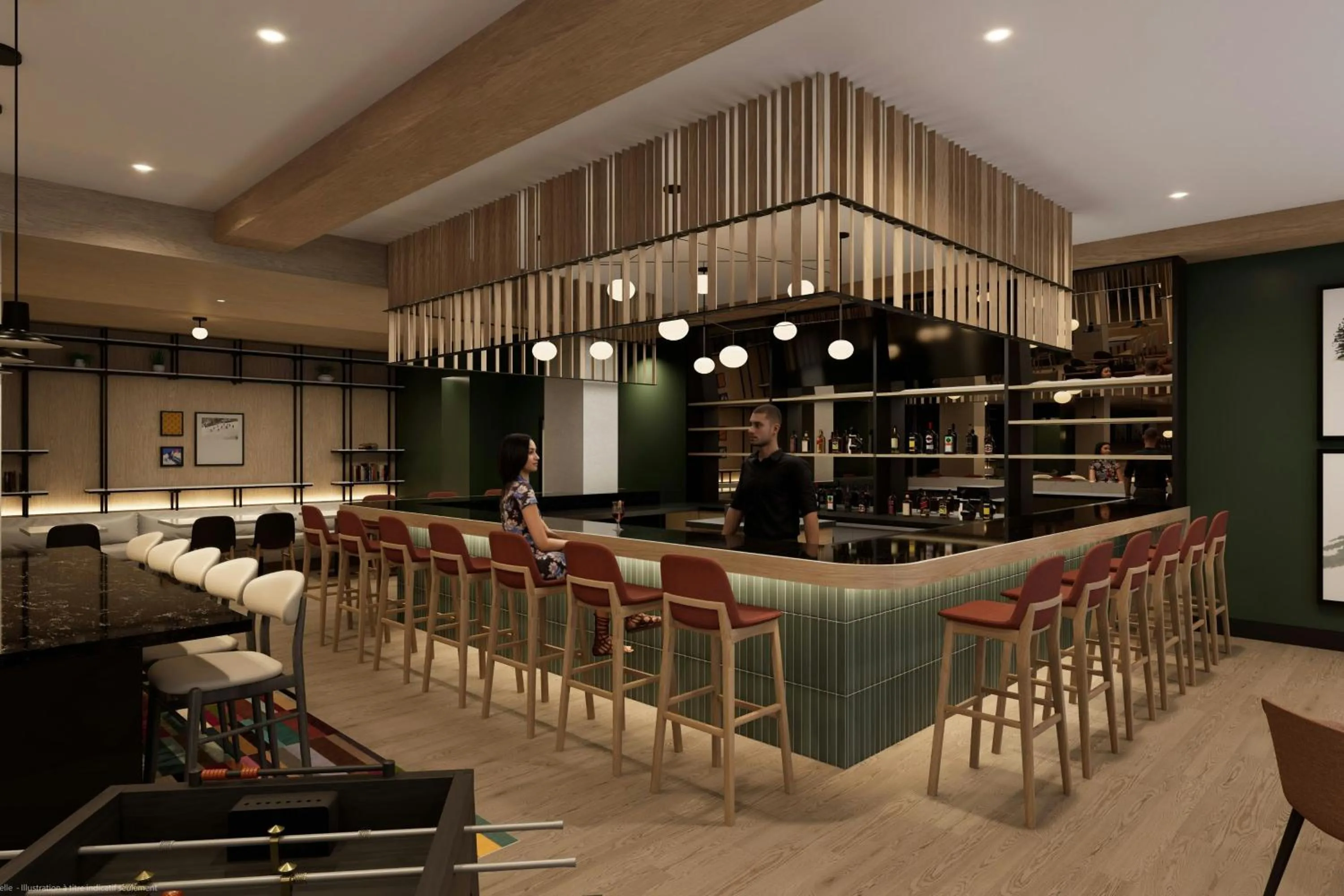 Restaurant/places to eat in Residence Inn by Marriott Bromont