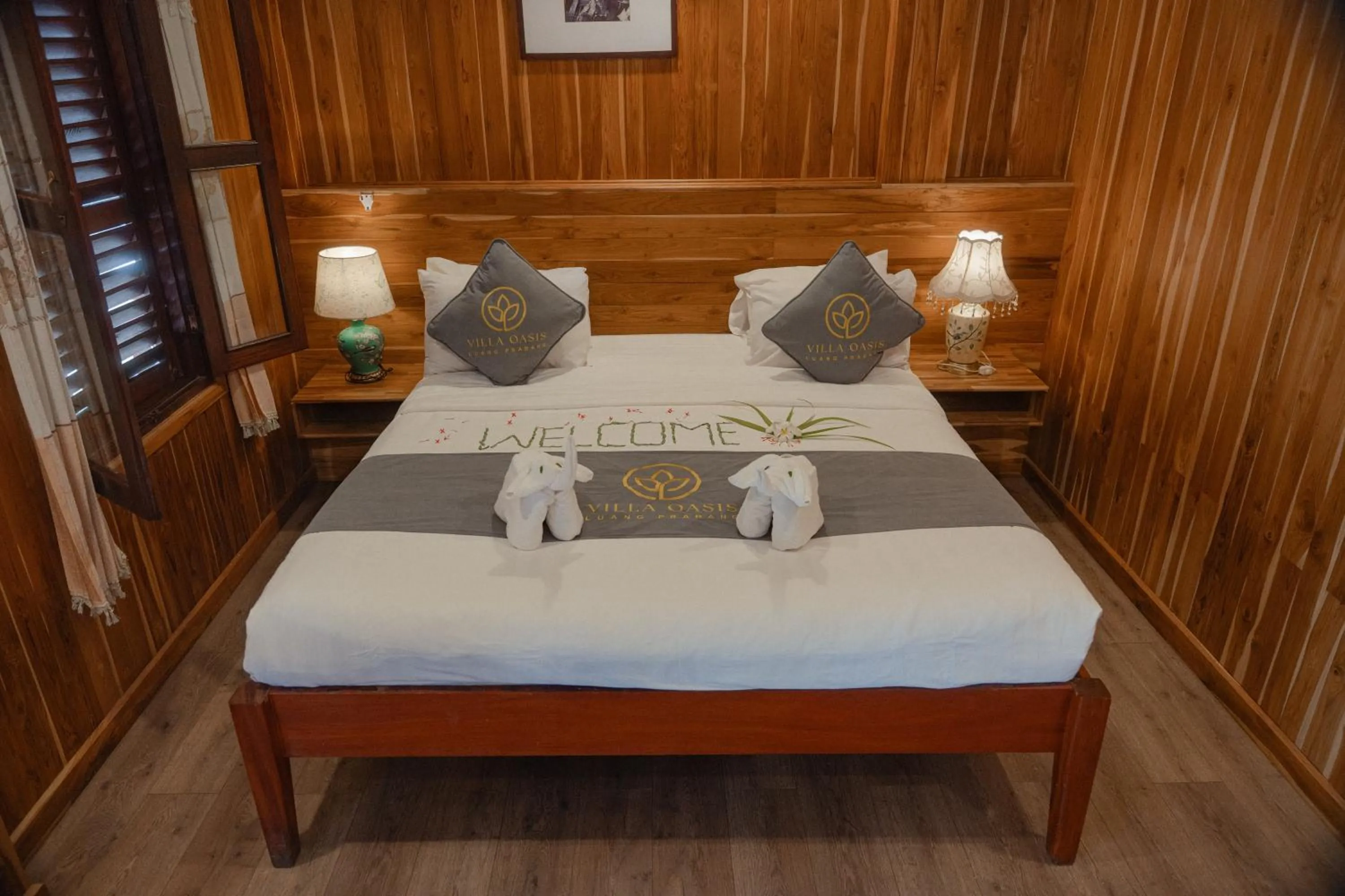 Bedroom, Bed in Villa Oasis Luang Prabang