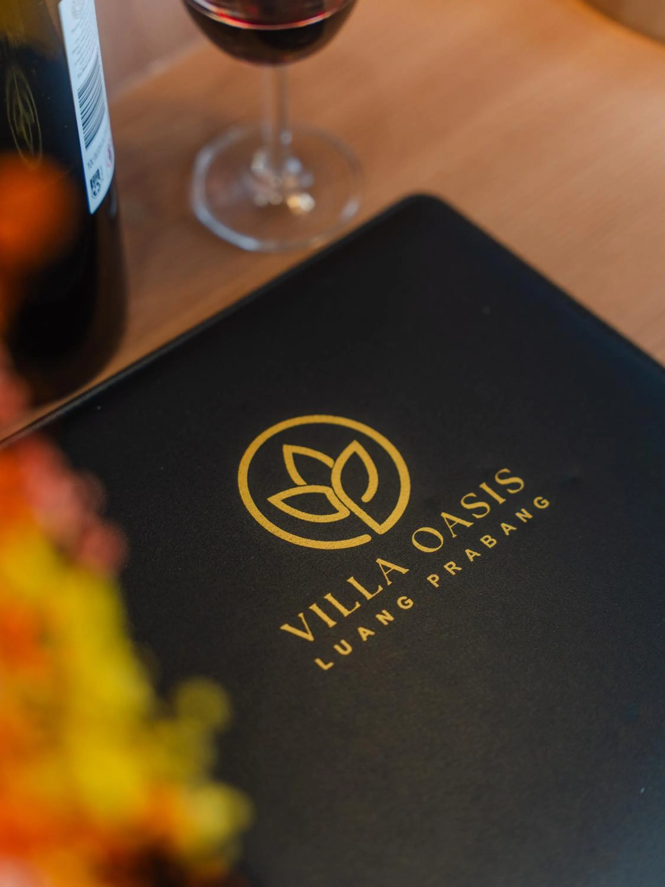 Logo/Certificate/Sign in Villa Oasis Luang Prabang