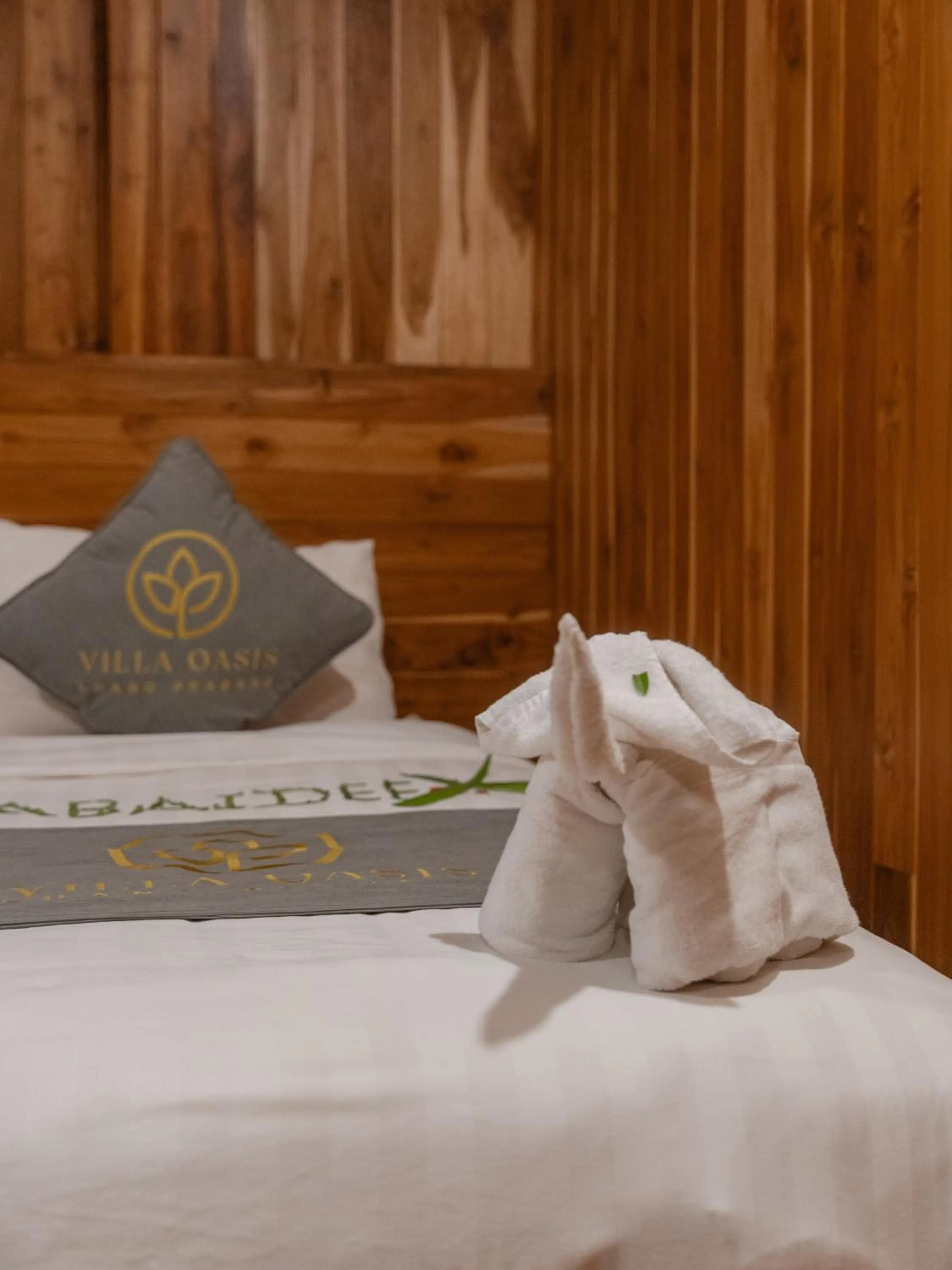 Bedroom, Bed in Villa Oasis Luang Prabang