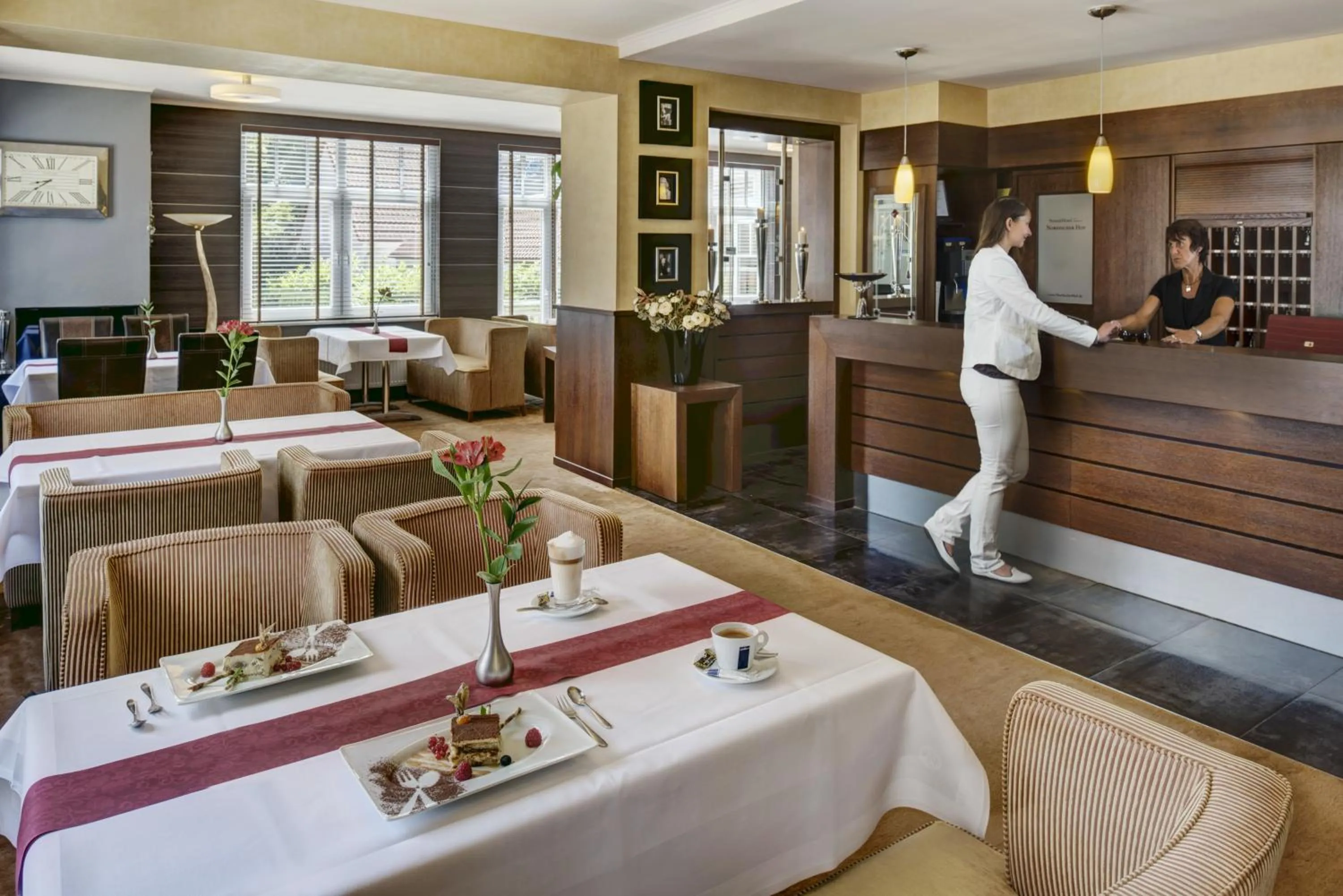 Lobby or reception in Strandhotel Nordischer Hof