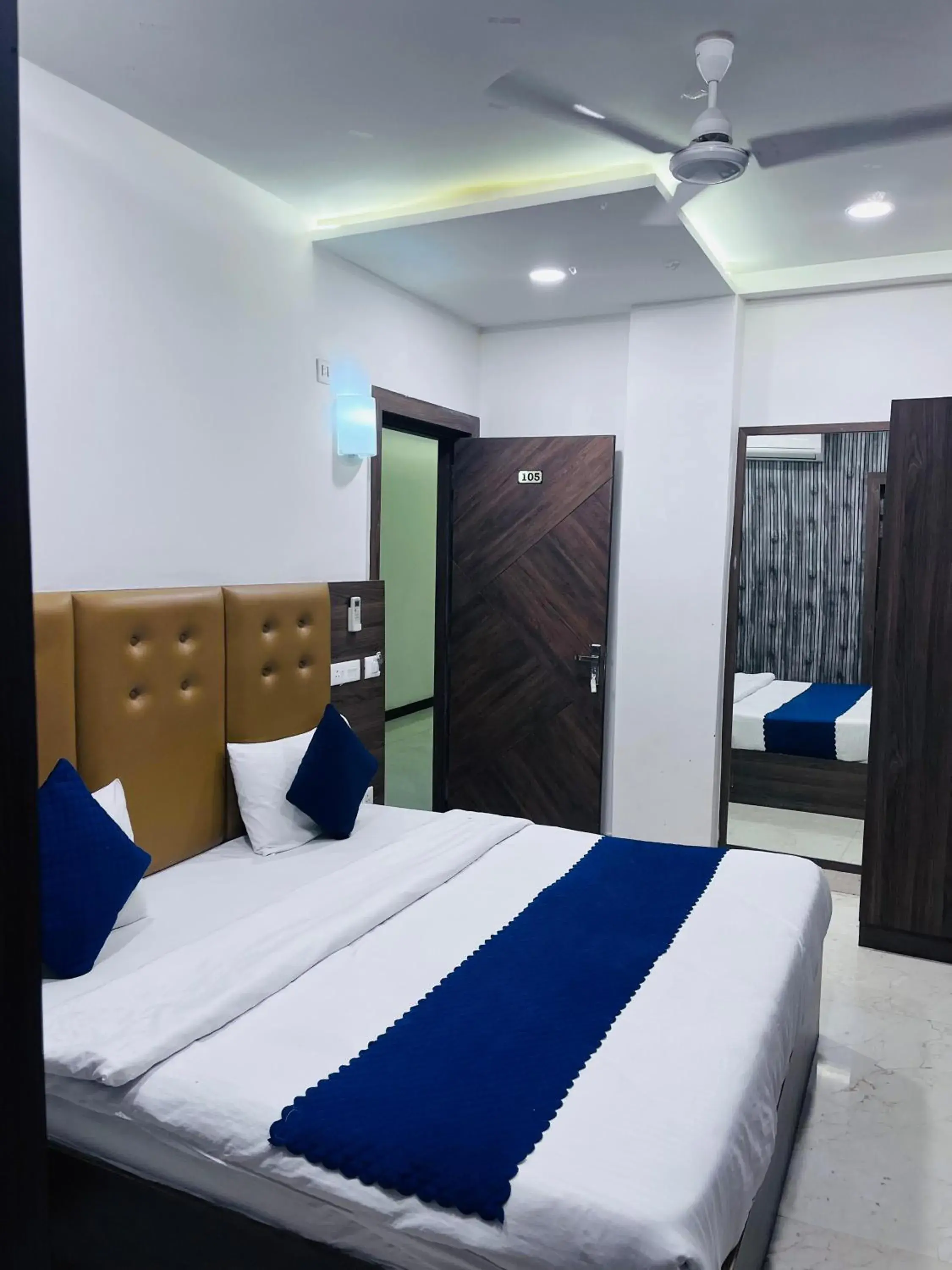 Bed in Hotel MM Palace Vairo Cafe Bed in Hotel MM Palace Vairo Cafe