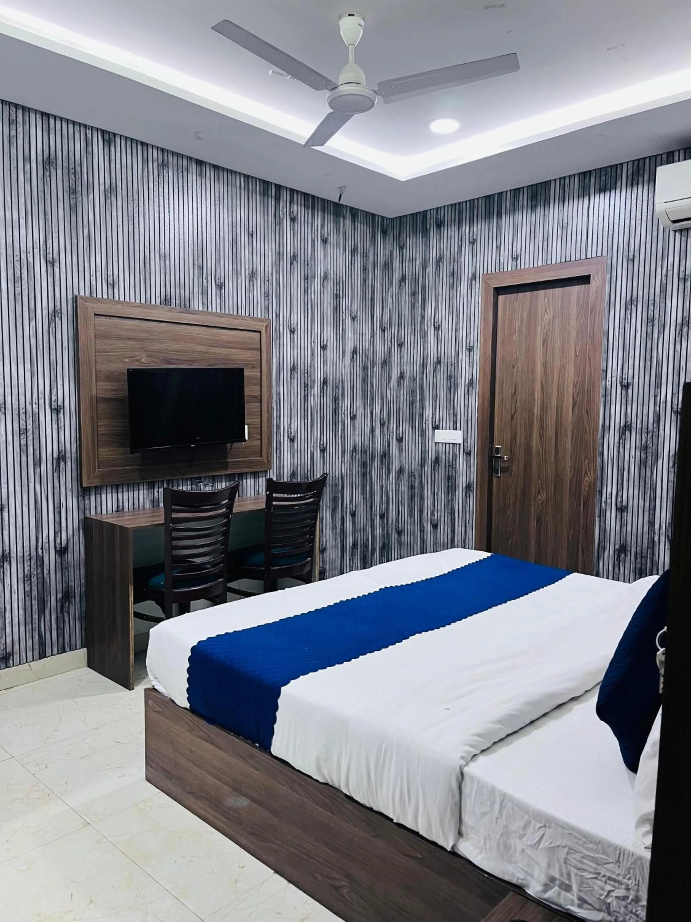 Bed in Hotel MM Palace Vairo Cafe