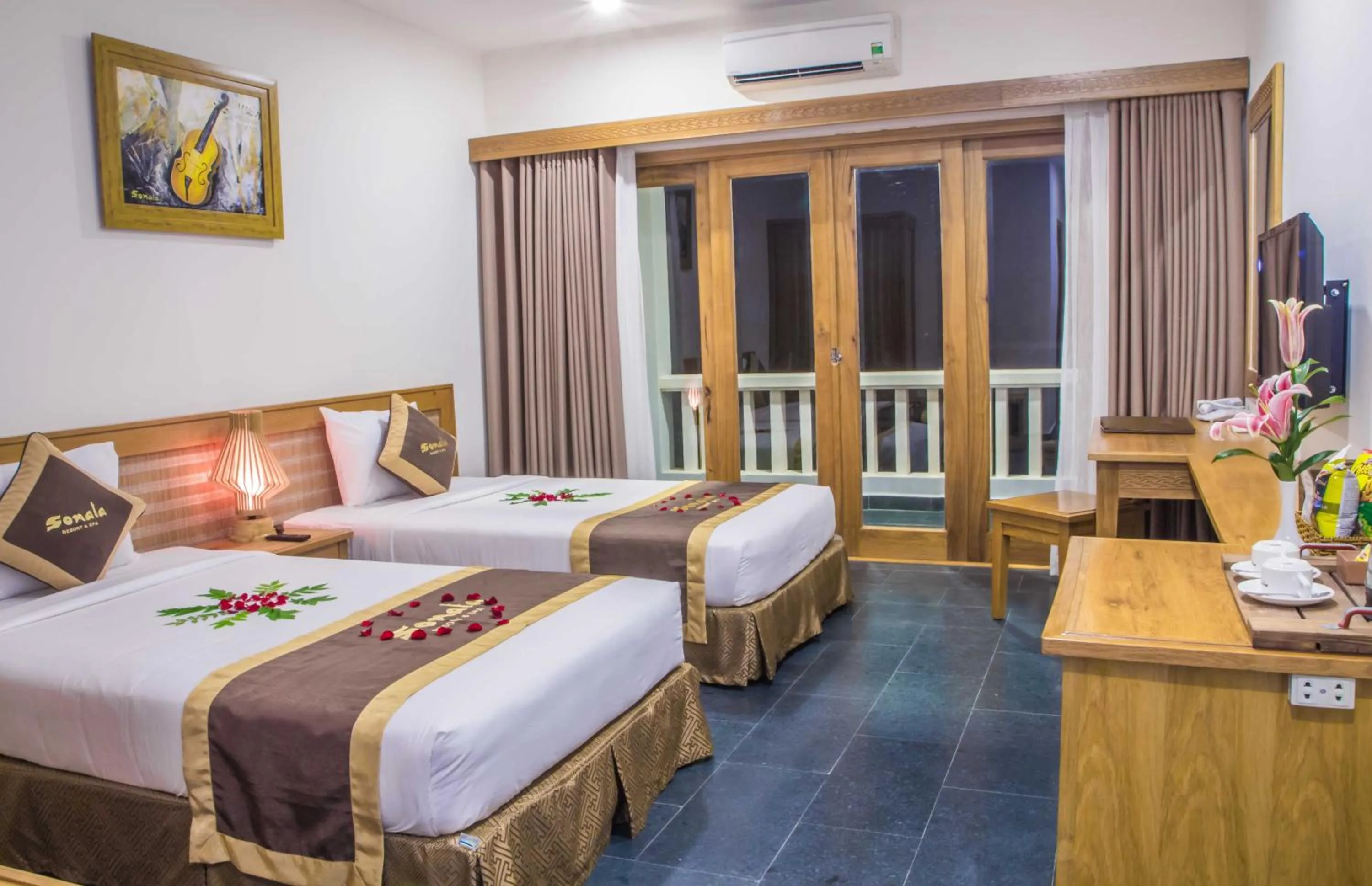 Photo of the whole room, Bed in Sonata Resort & Spa