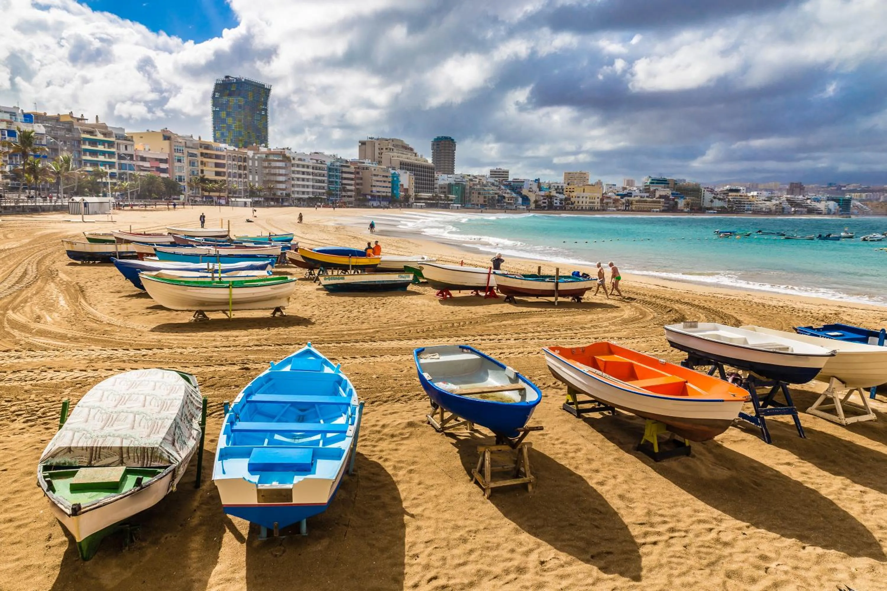 Beach in Twenty Seven Degrees Las Palmas