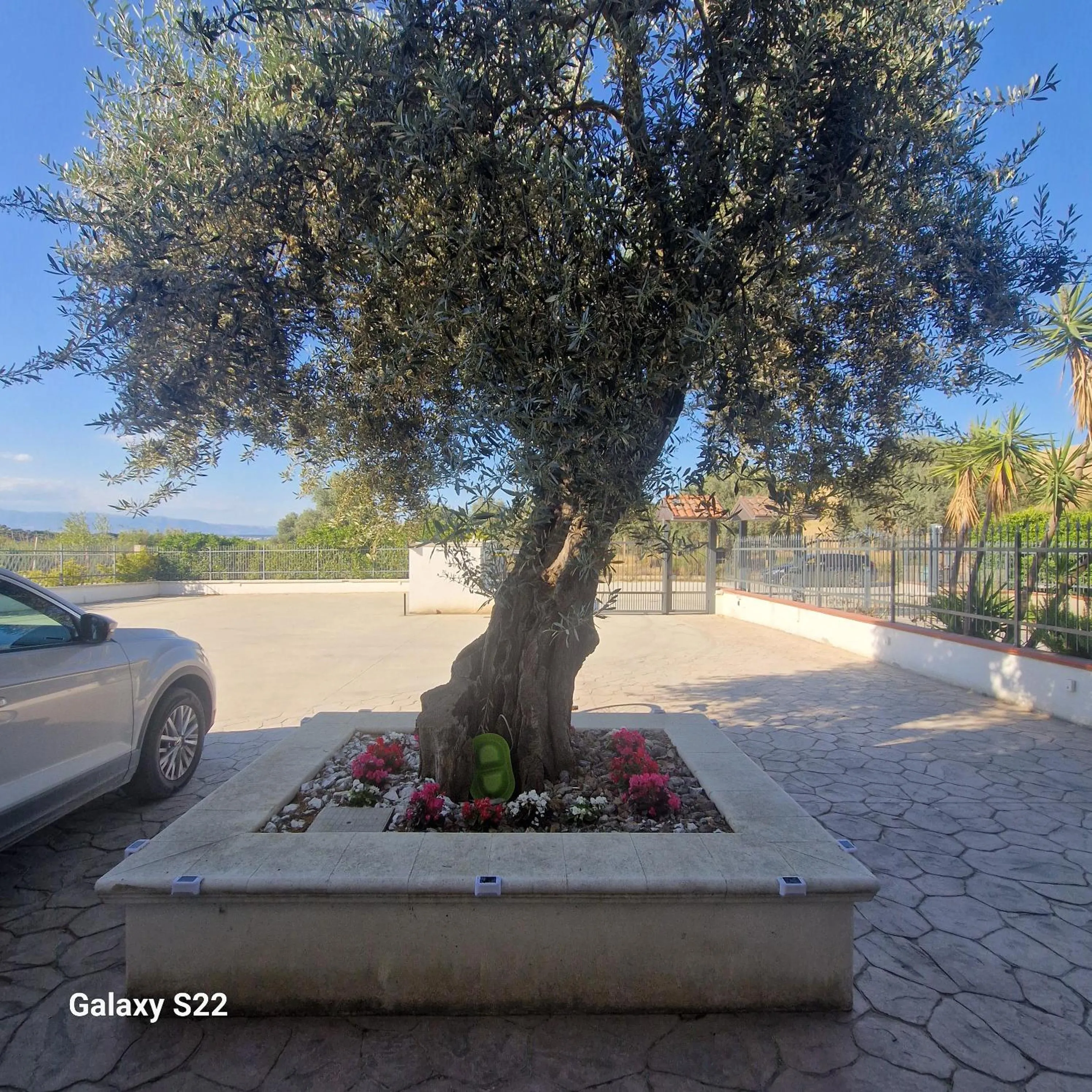 Inner courtyard view in Casale Marcalia - bed & breakfast