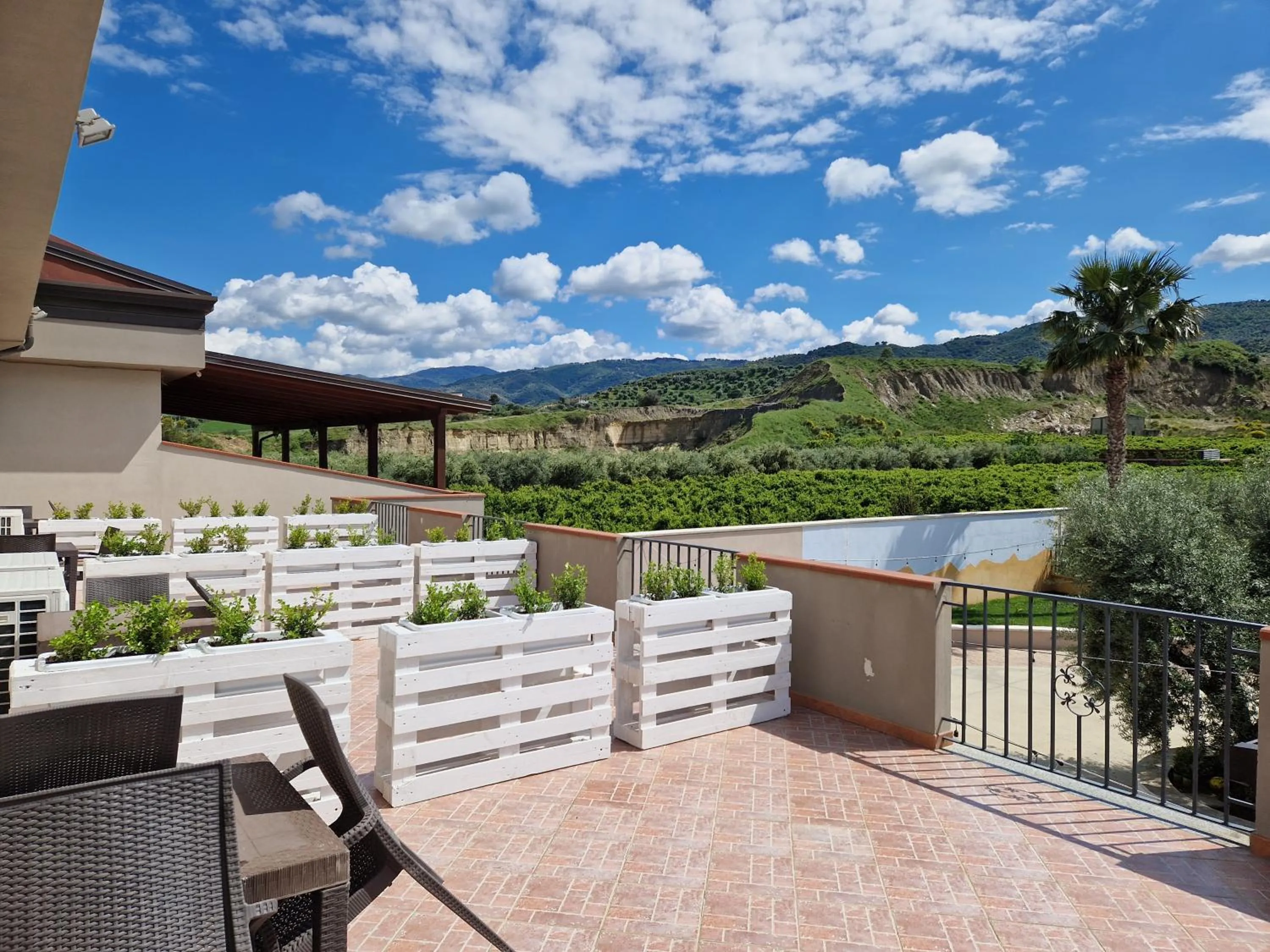 Natural landscape in Casale Marcalia - bed & breakfast