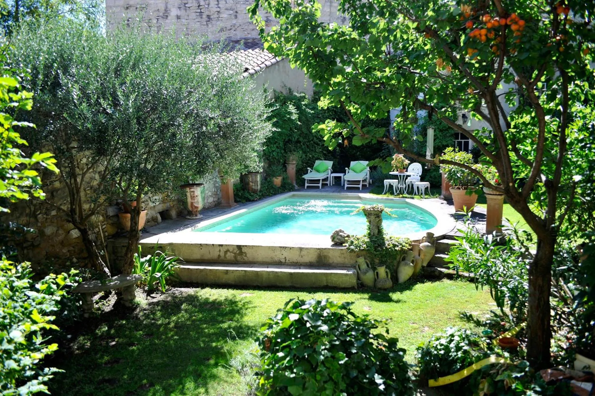 Garden in Les Saisons