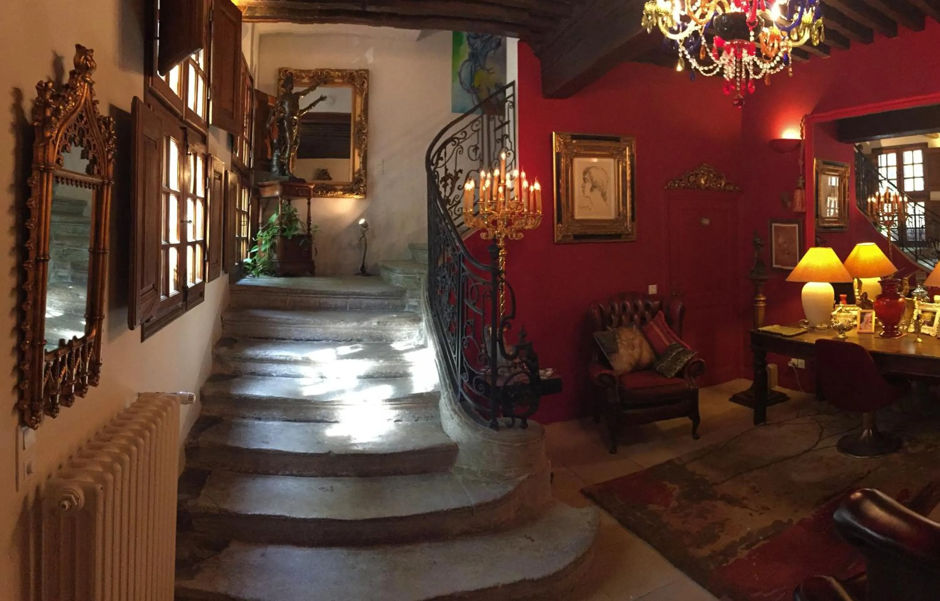Lobby or reception in Les Saisons