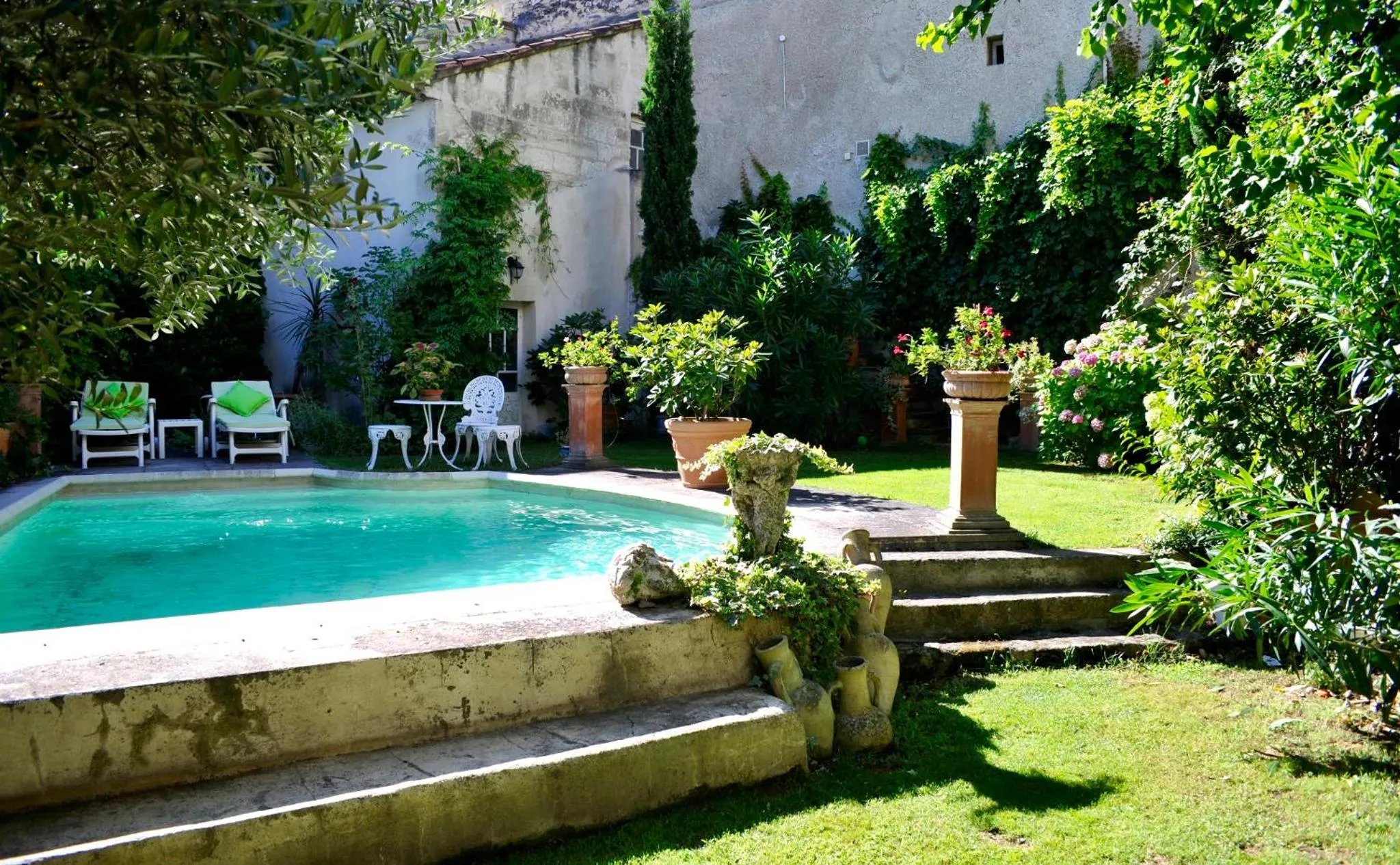 Garden in Les Saisons