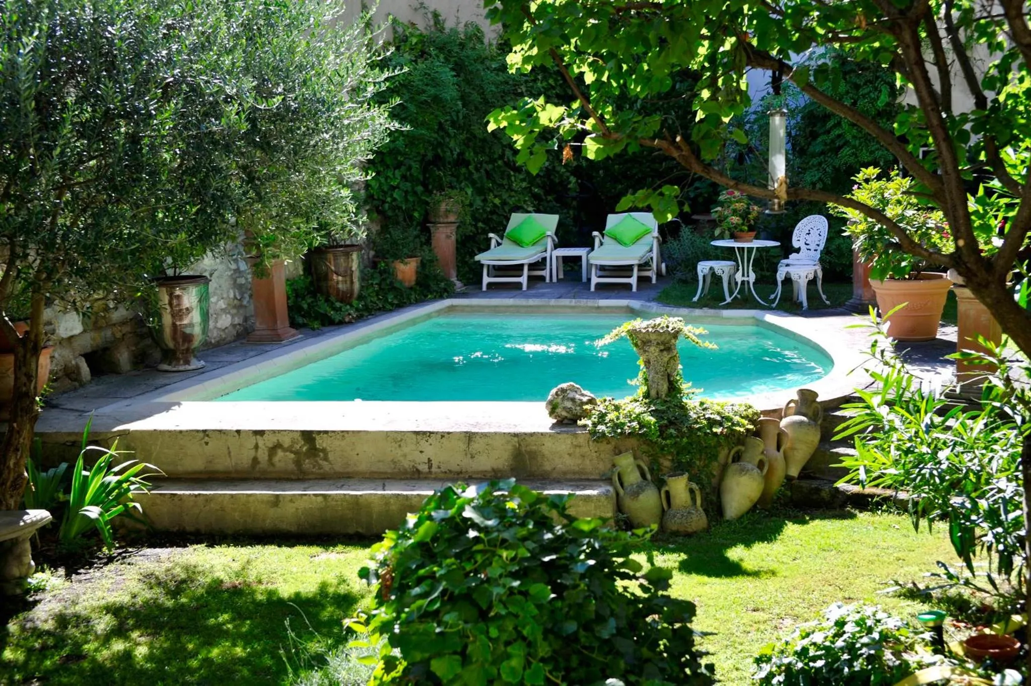 Garden in Les Saisons