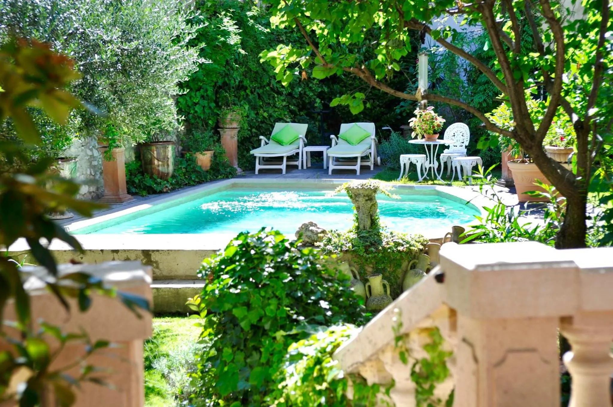 Garden in Les Saisons