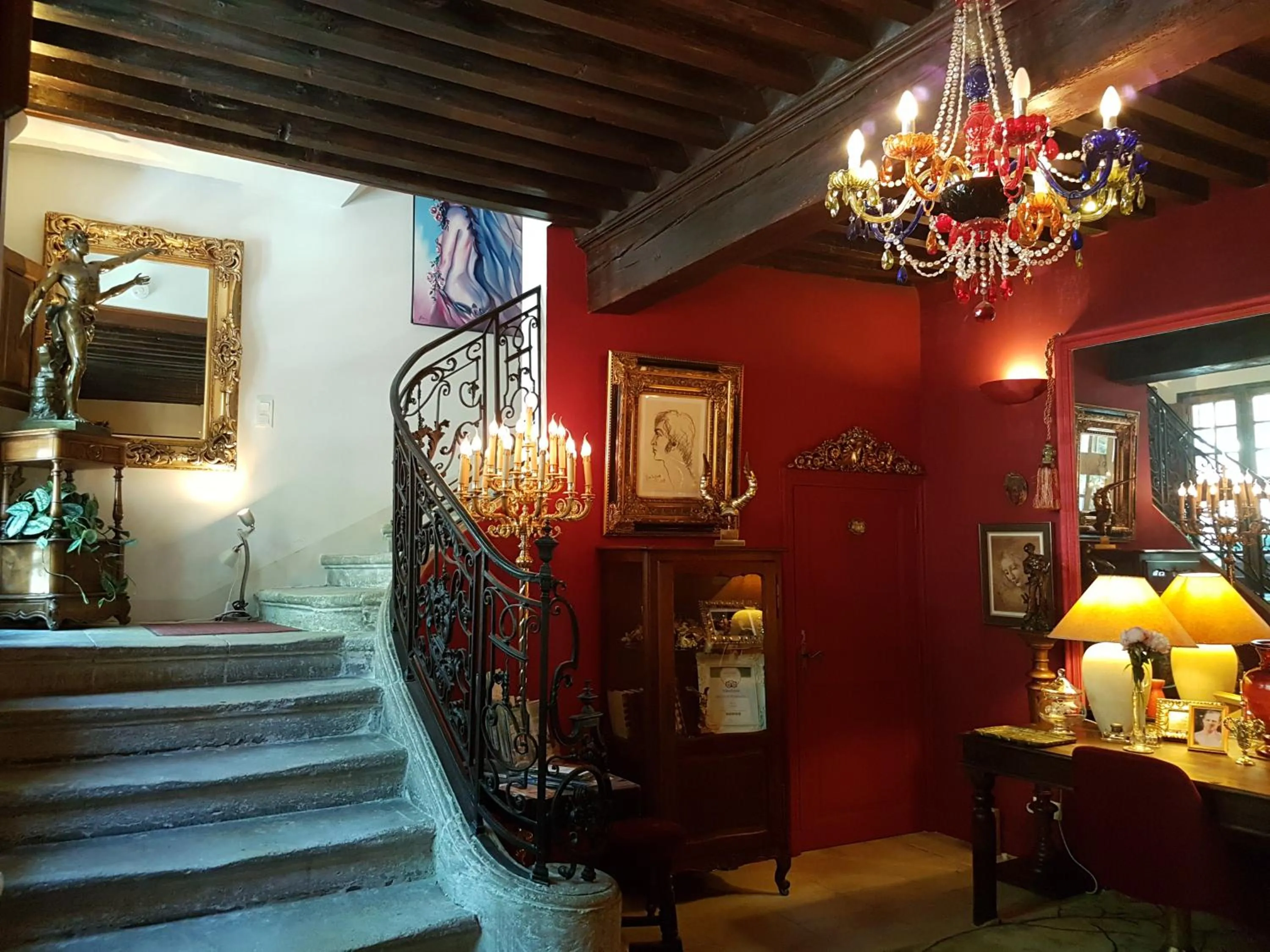 Lobby or reception in Les Saisons