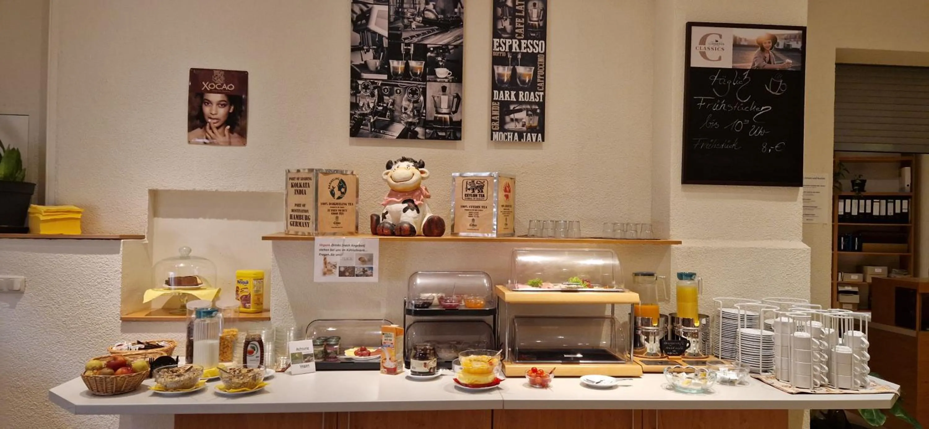 Breakfast in City-Pension Magdeburg