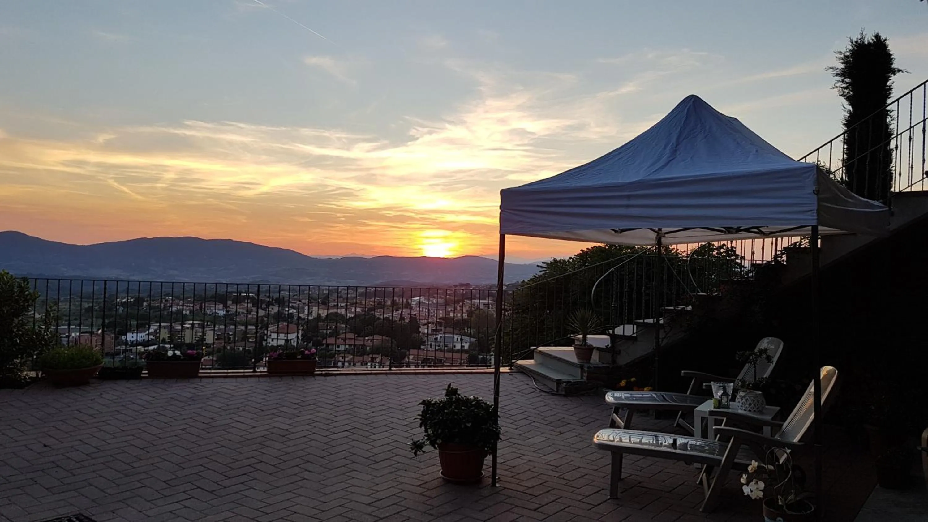 City view in Villa Lucrezia