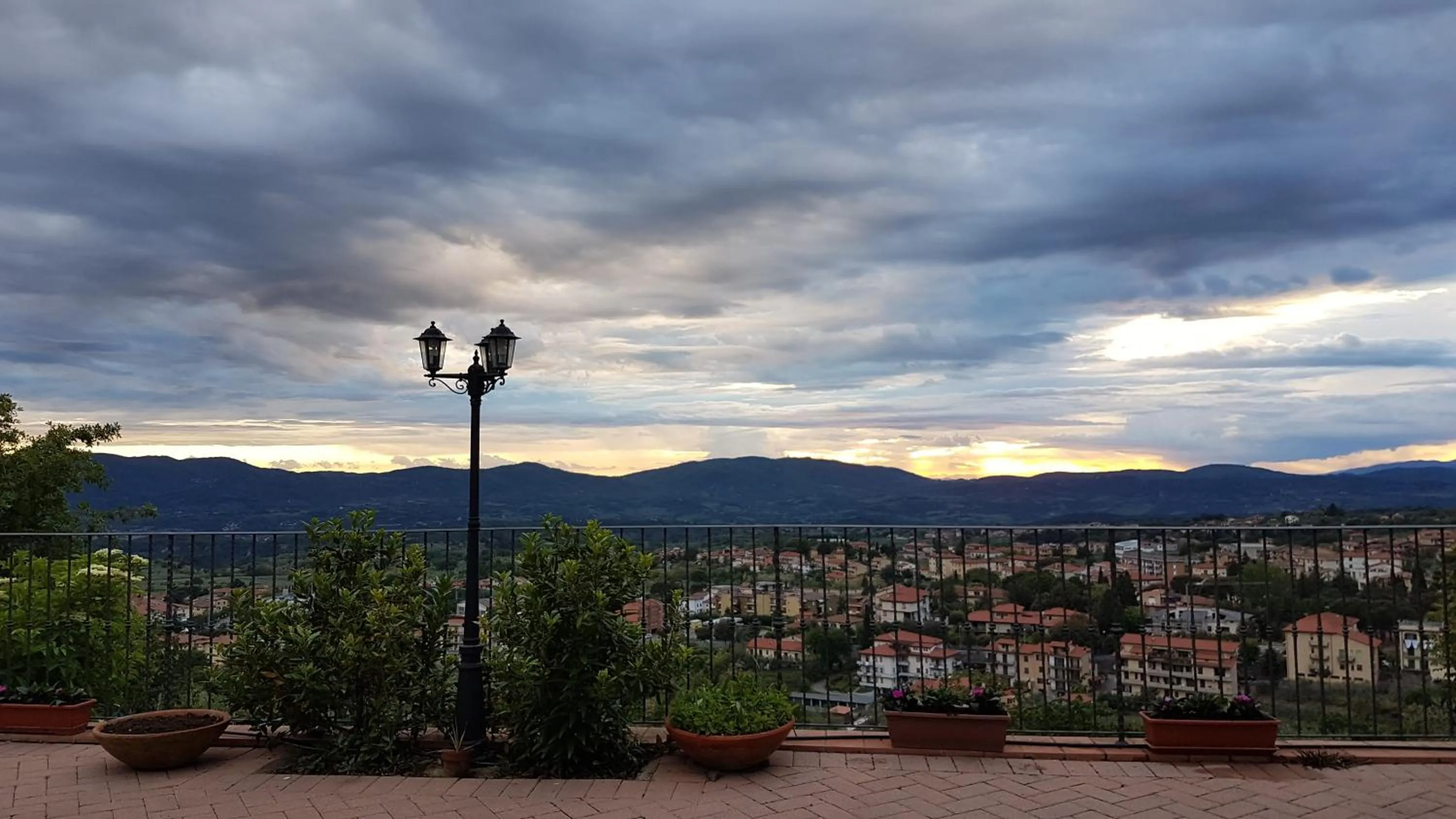 City view in Villa Lucrezia