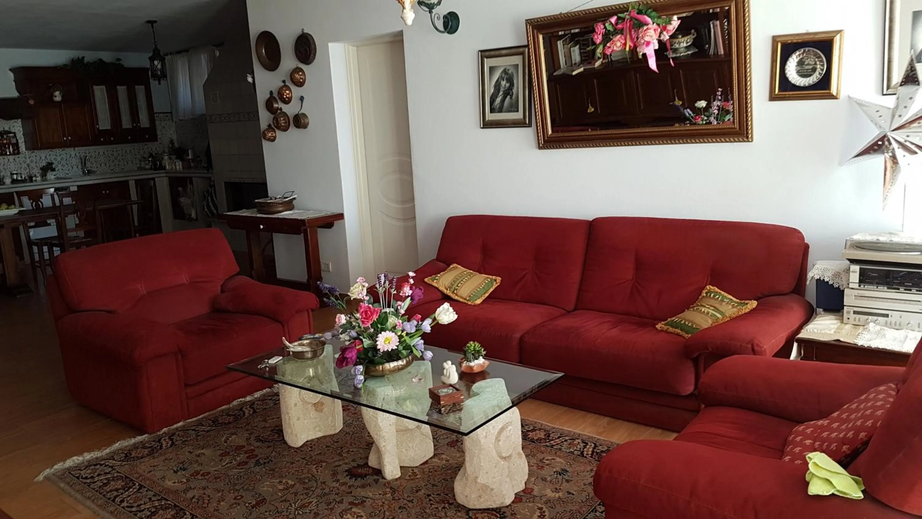 Lobby or reception in Villa Lucrezia