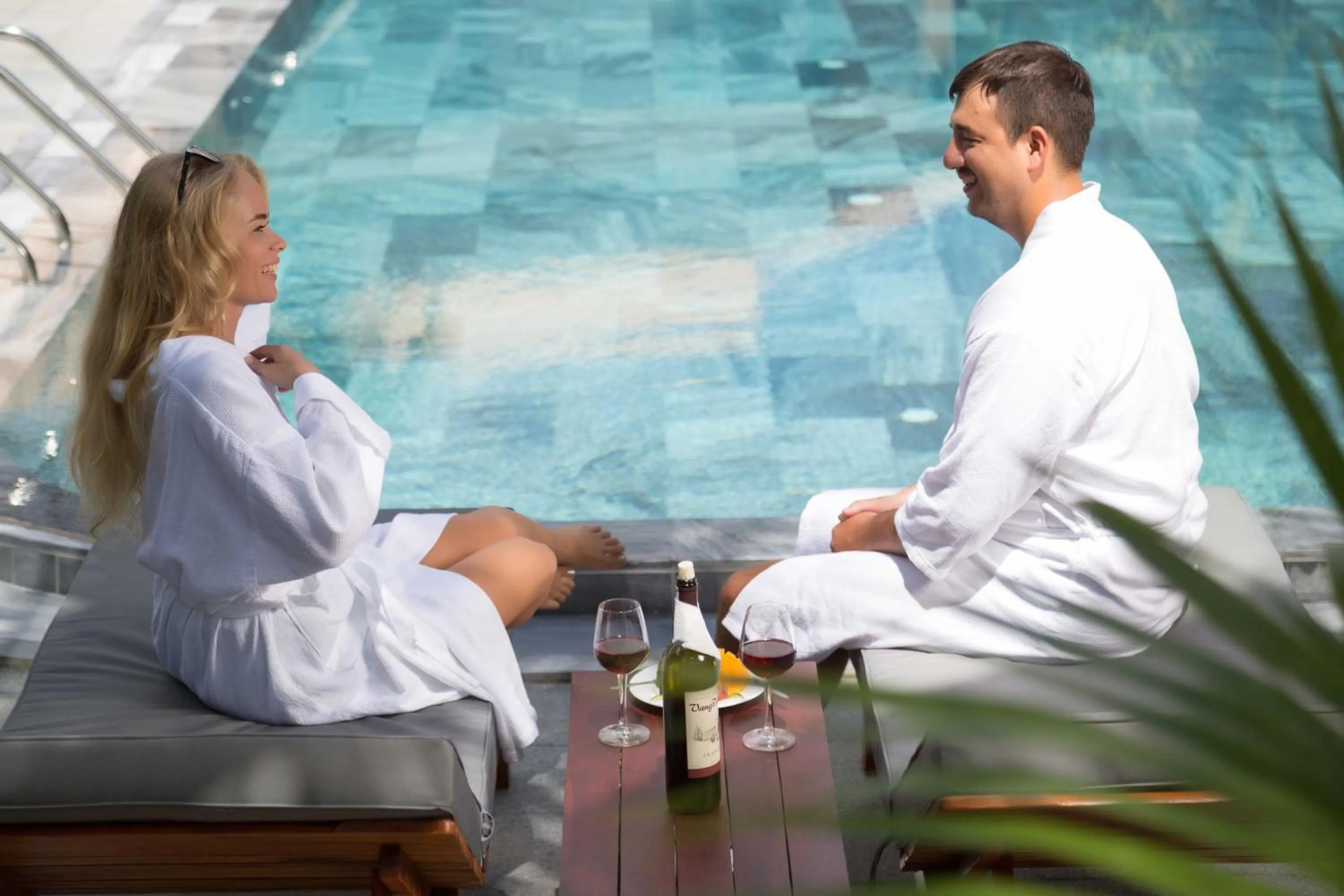 Swimming pool in La Paloma Resort