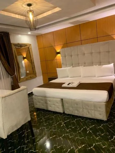 Bed in Presken Hotel International Airport Road, Ikeja