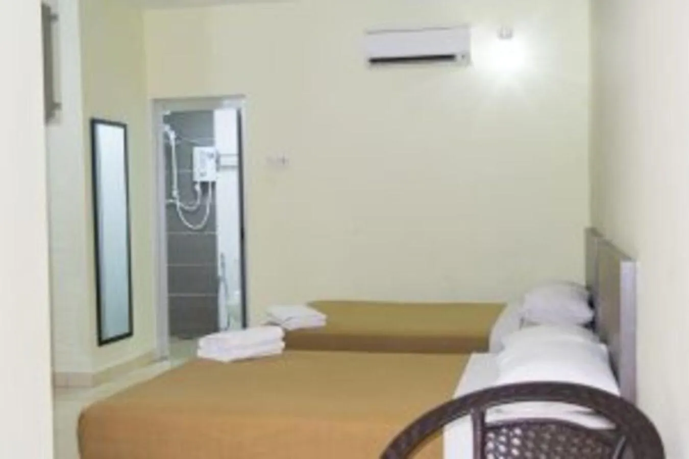 Bed in Hotel Darulaman Jitra