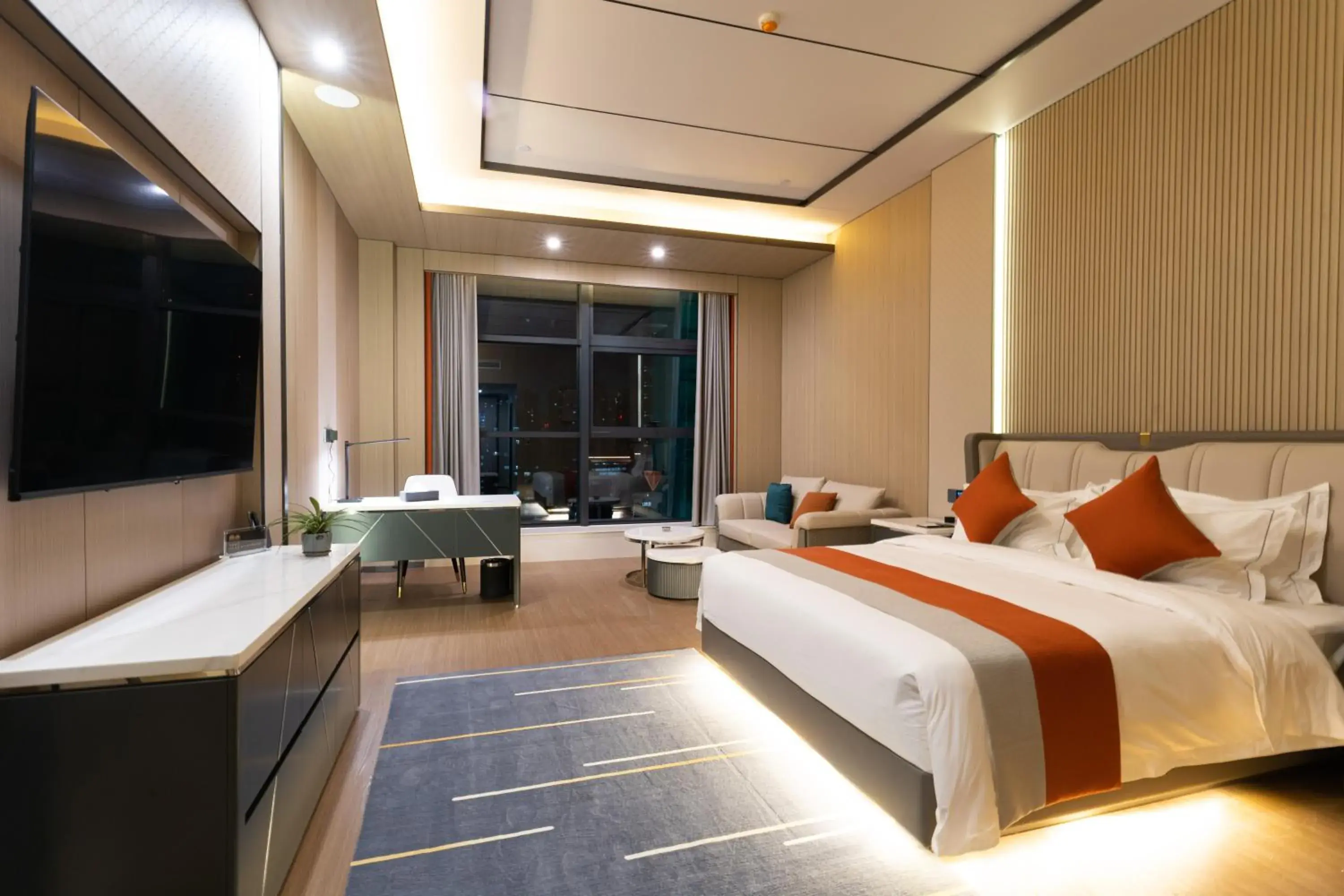 Deluxe Double or Twin Room in Xi'an Fengcheng Jinzuo Hotel Deluxe Double or Twin Room in Xi'an Fengcheng Jinzuo Hotel