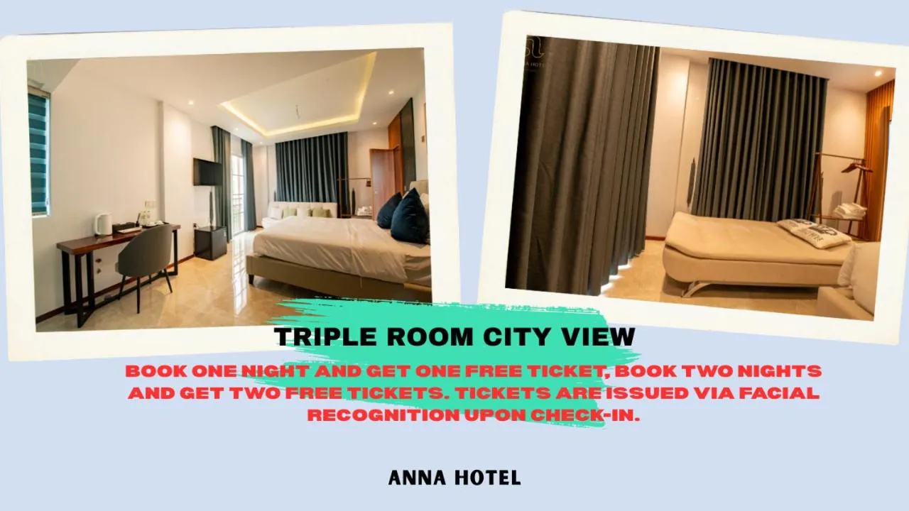 Anna Hotel - Free Ticket Cable Car & Hon Thom Water Park