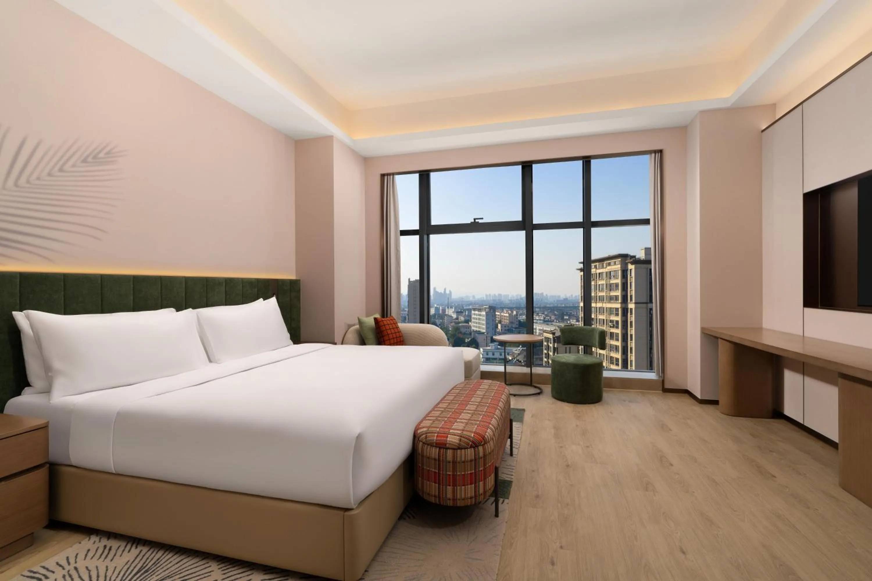 Bed in Hilton Garden Inn Shaoxing Yuecheng South